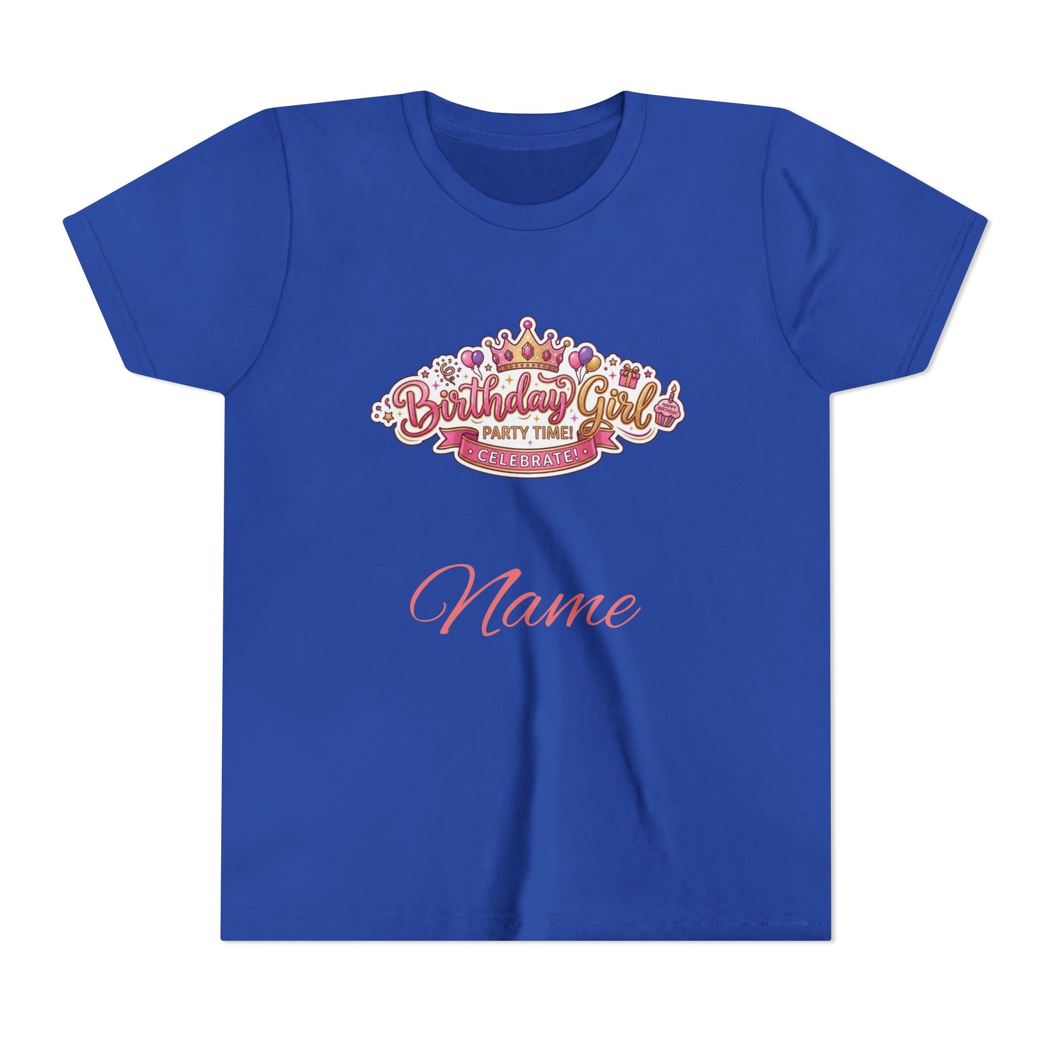 Personalized "Birthday Girl" Youth Tee