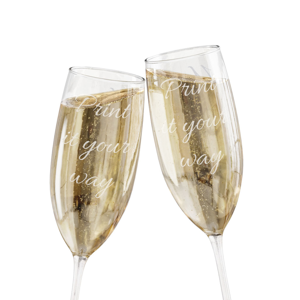 Champagne Glass, 8oz (Engraving)