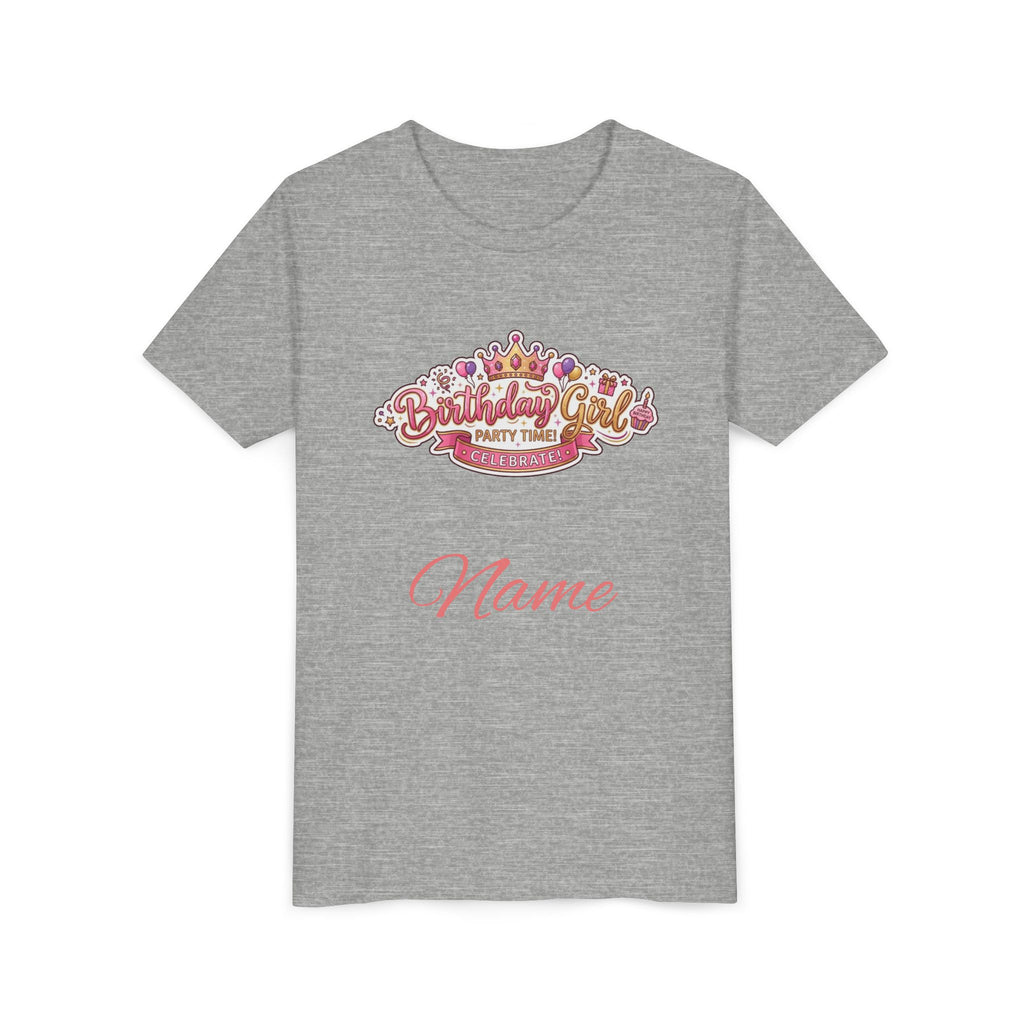 Personalized "Birthday Girl" Youth Tee