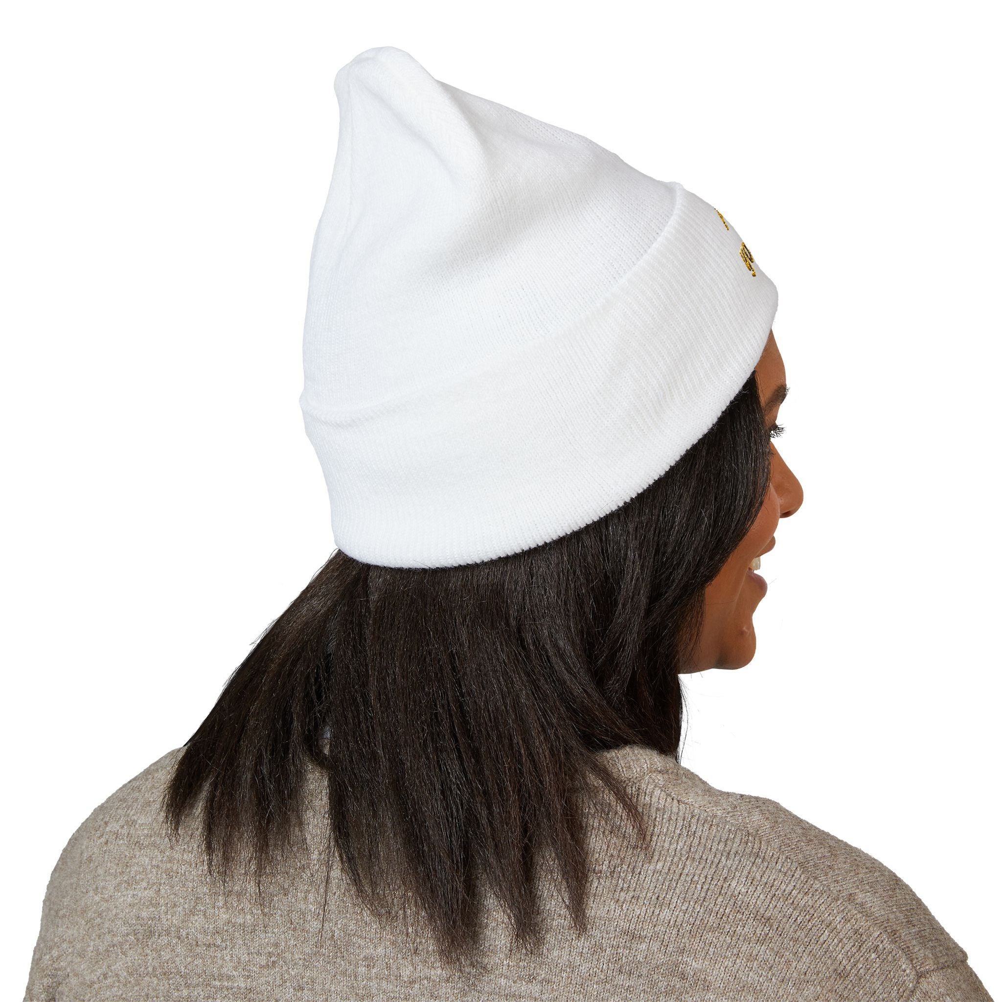 Personalizable Classic Cuffed Beanie — Embroidered Custom Knit Hat