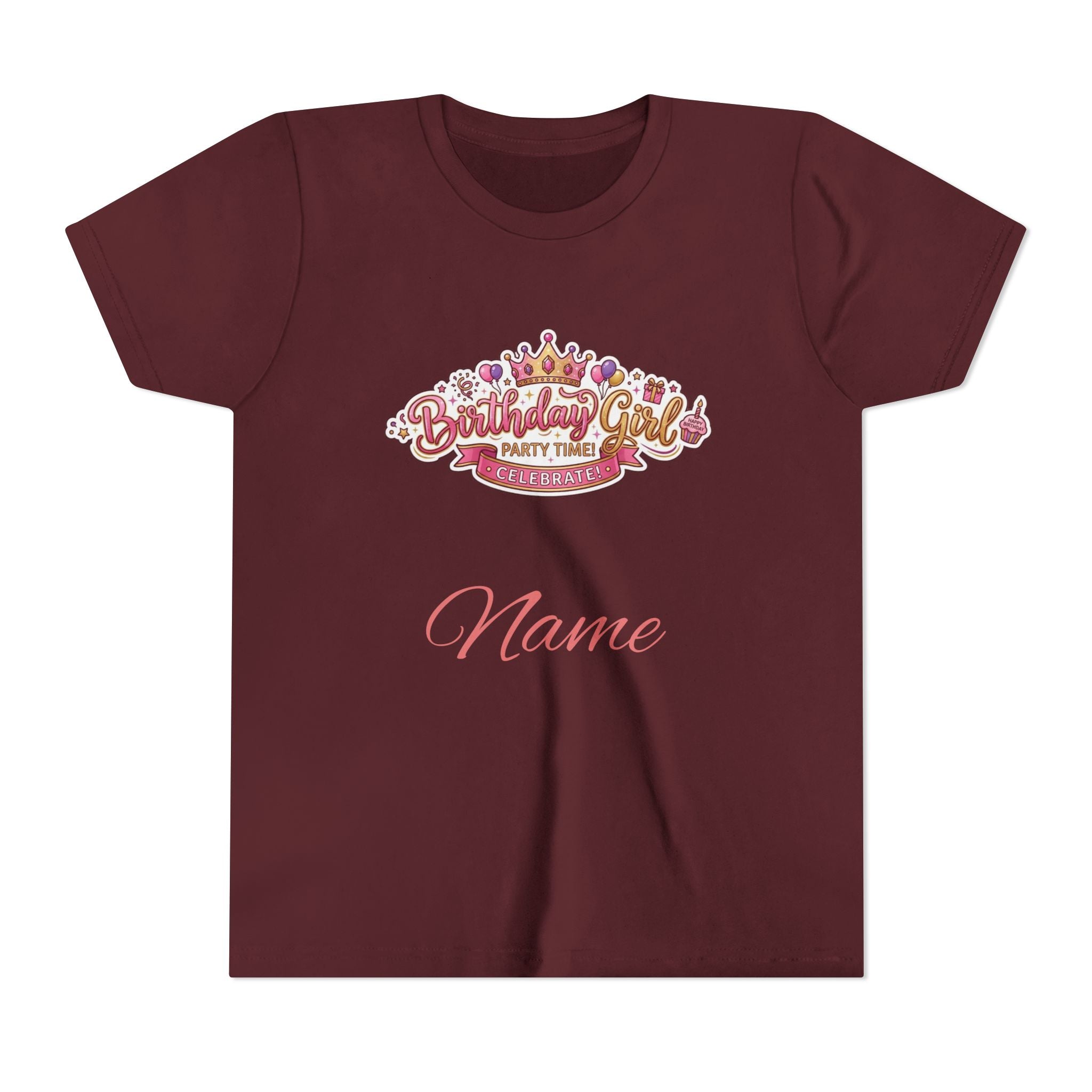 Personalized "Birthday Girl" Youth Tee