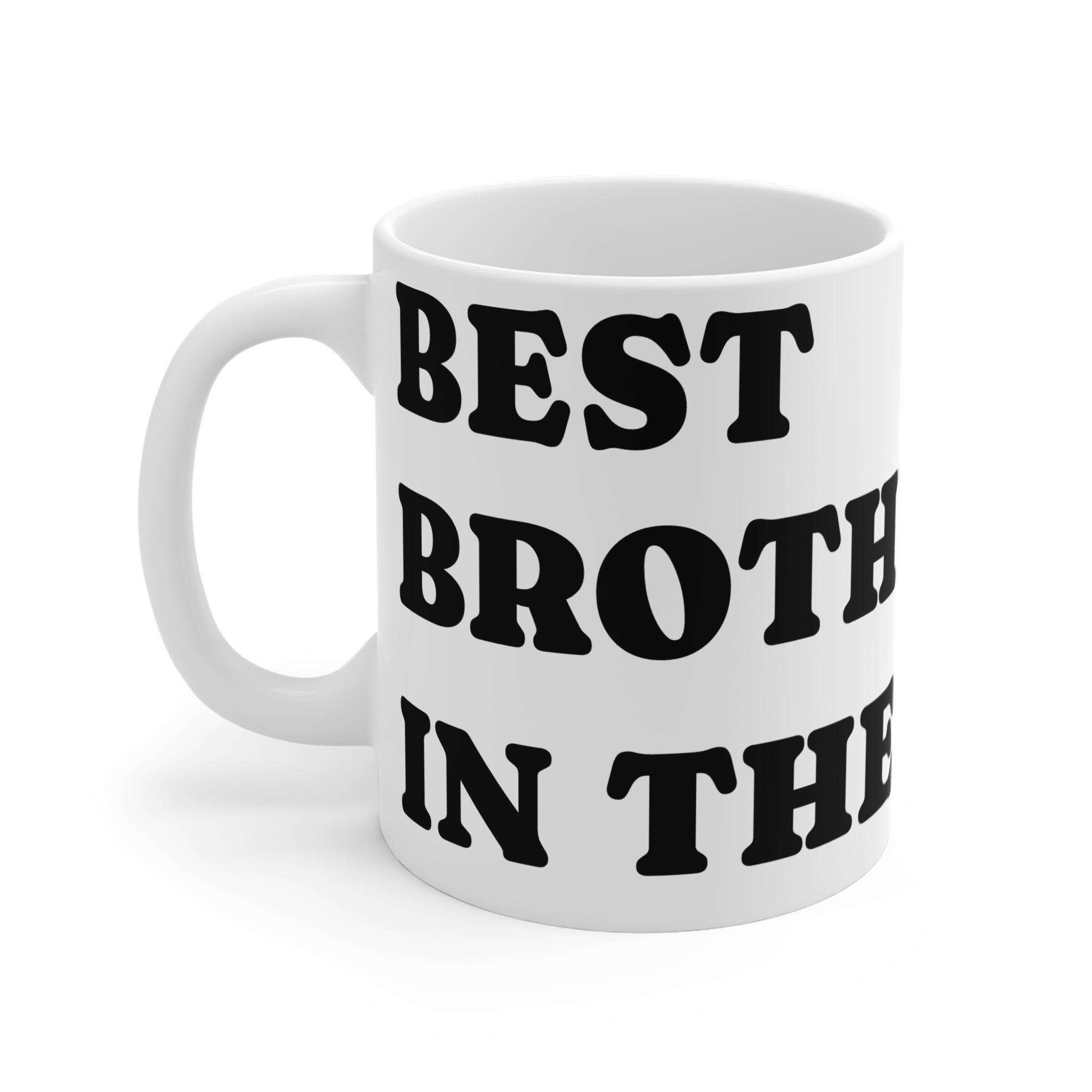 Personalized “Best Brother in the World” – Tea & Coffee 11oz Mug
