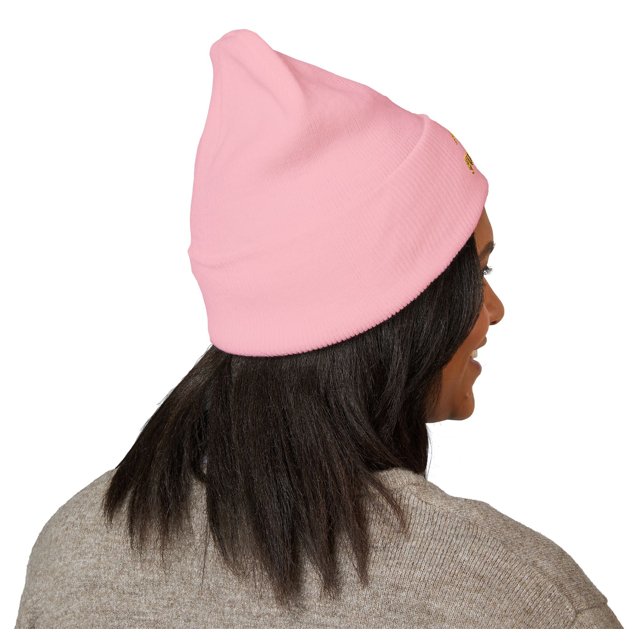 Personalizable Classic Cuffed Beanie — Embroidered Custom Knit Hat