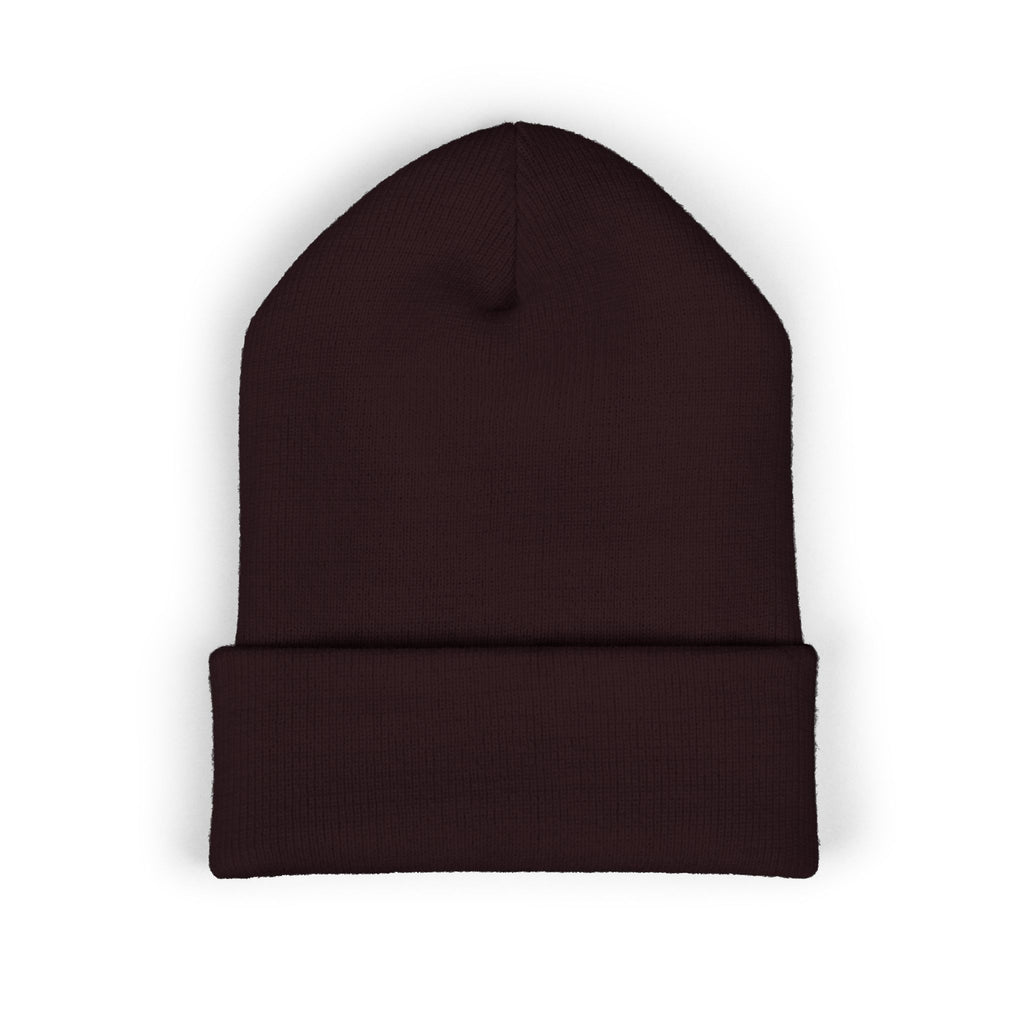 Personalizable Classic Cuffed Beanie — Embroidered Custom Knit Hat