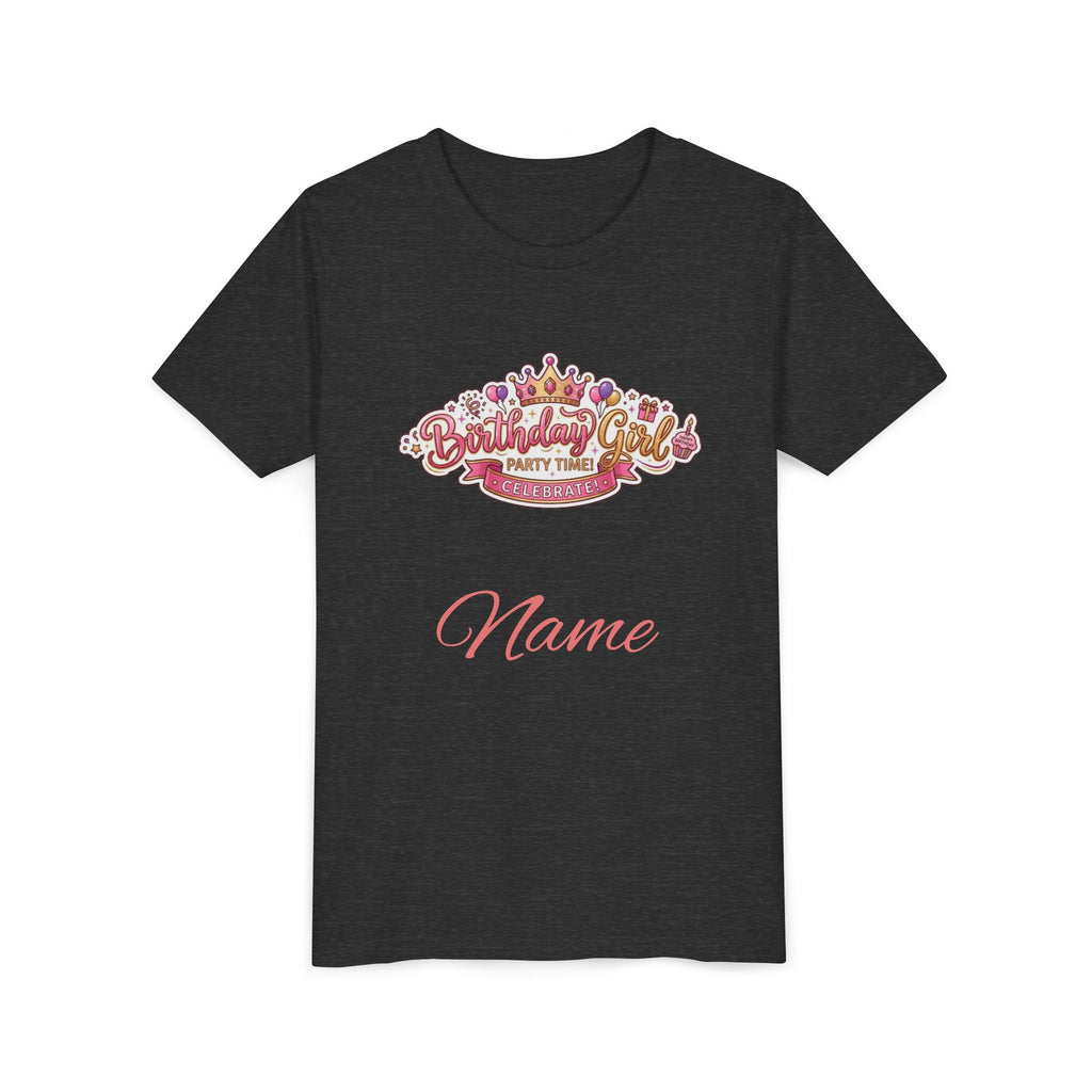 Personalized "Birthday Girl" Youth Tee