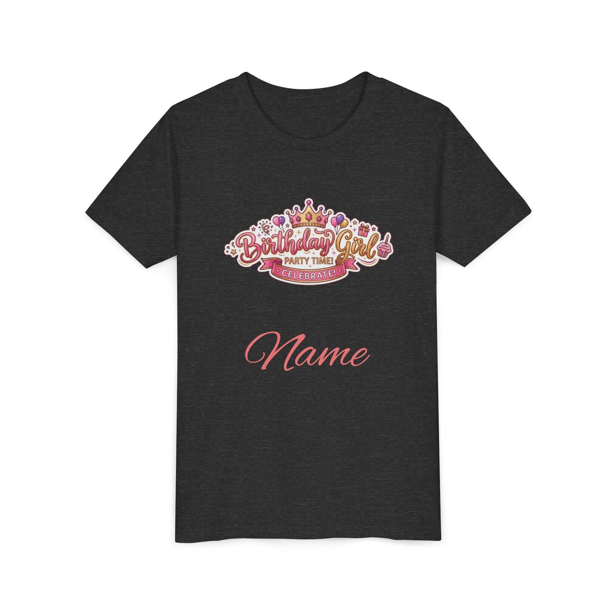 Personalized "Birthday Girl" Youth Tee