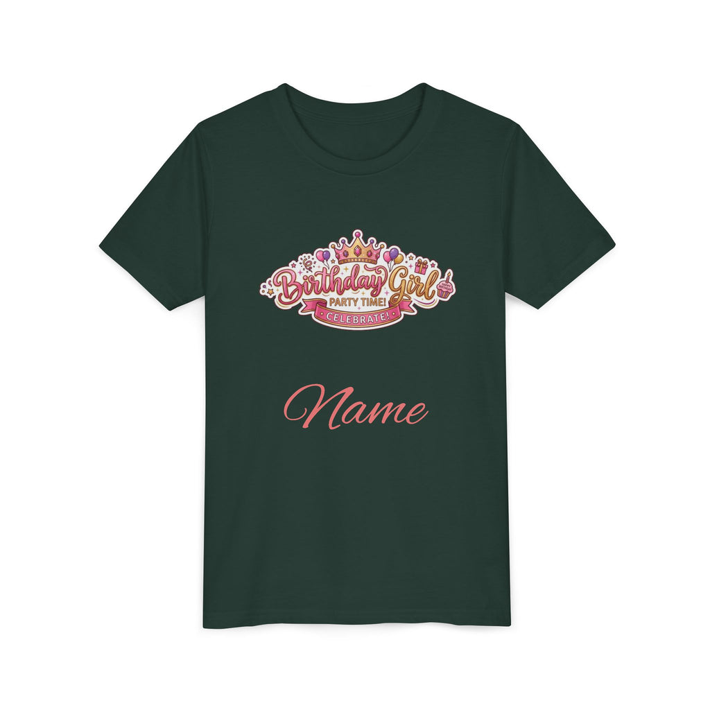 Personalized "Birthday Girl" Youth Tee
