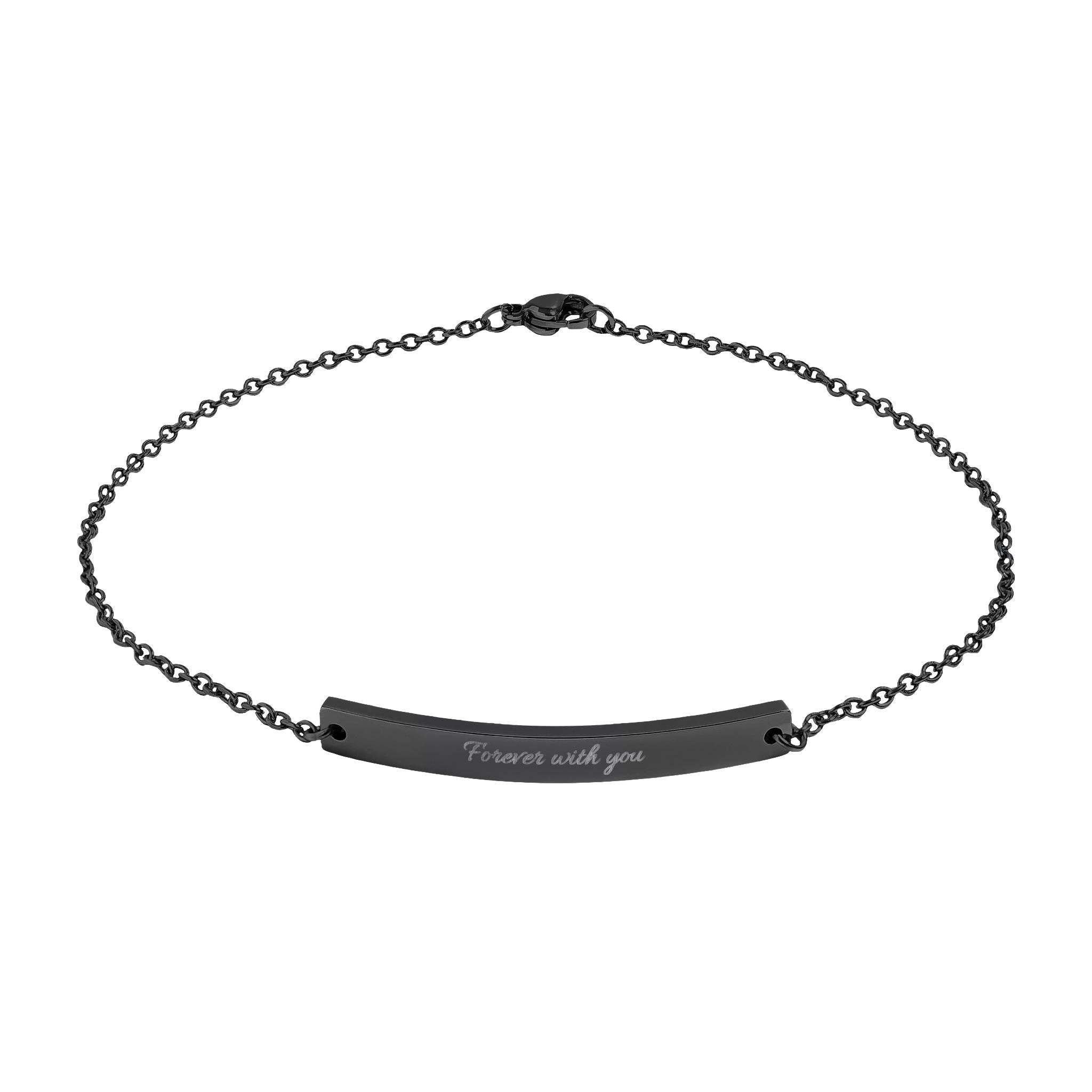Customizable anklet (engraving)