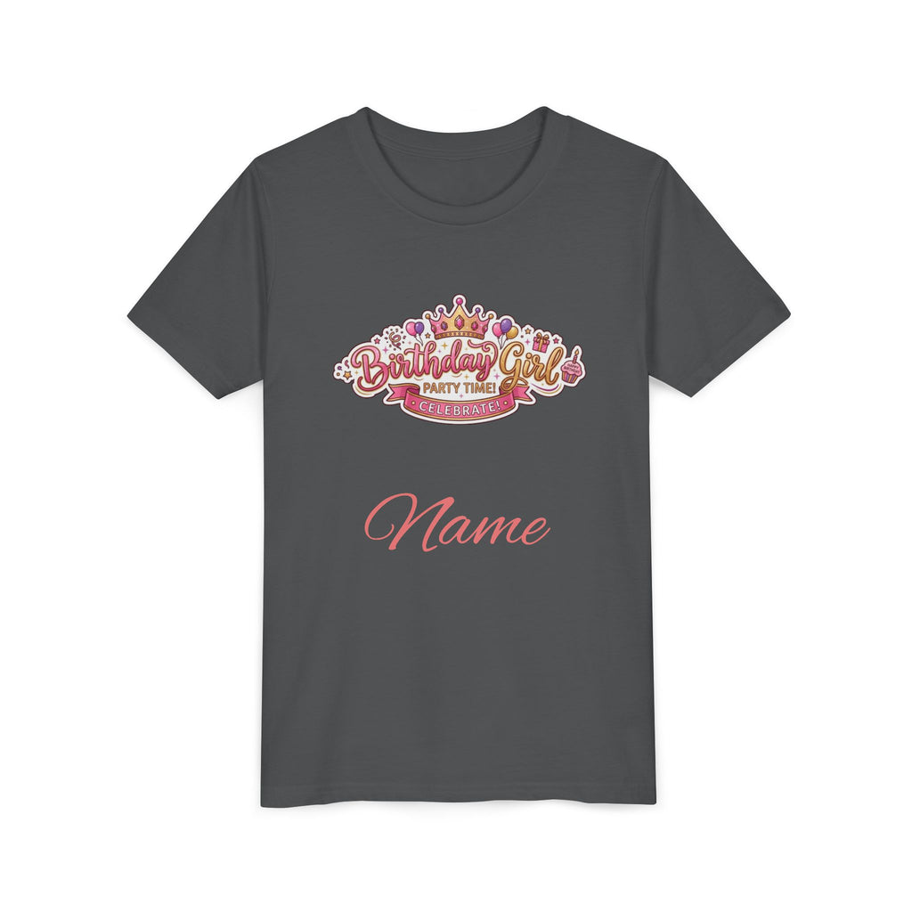 Personalized "Birthday Girl" Youth Tee