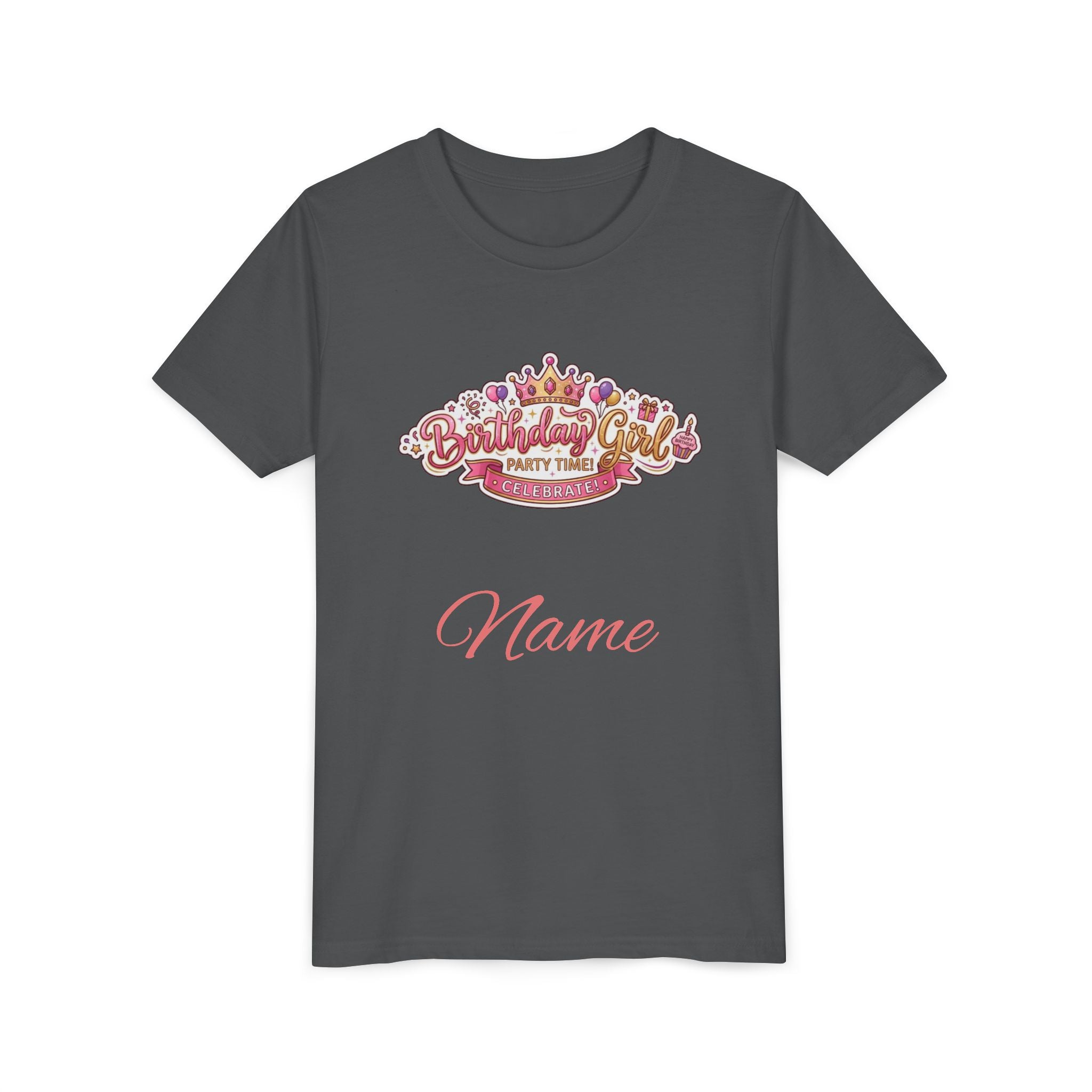 Personalized "Birthday Girl" Youth Tee