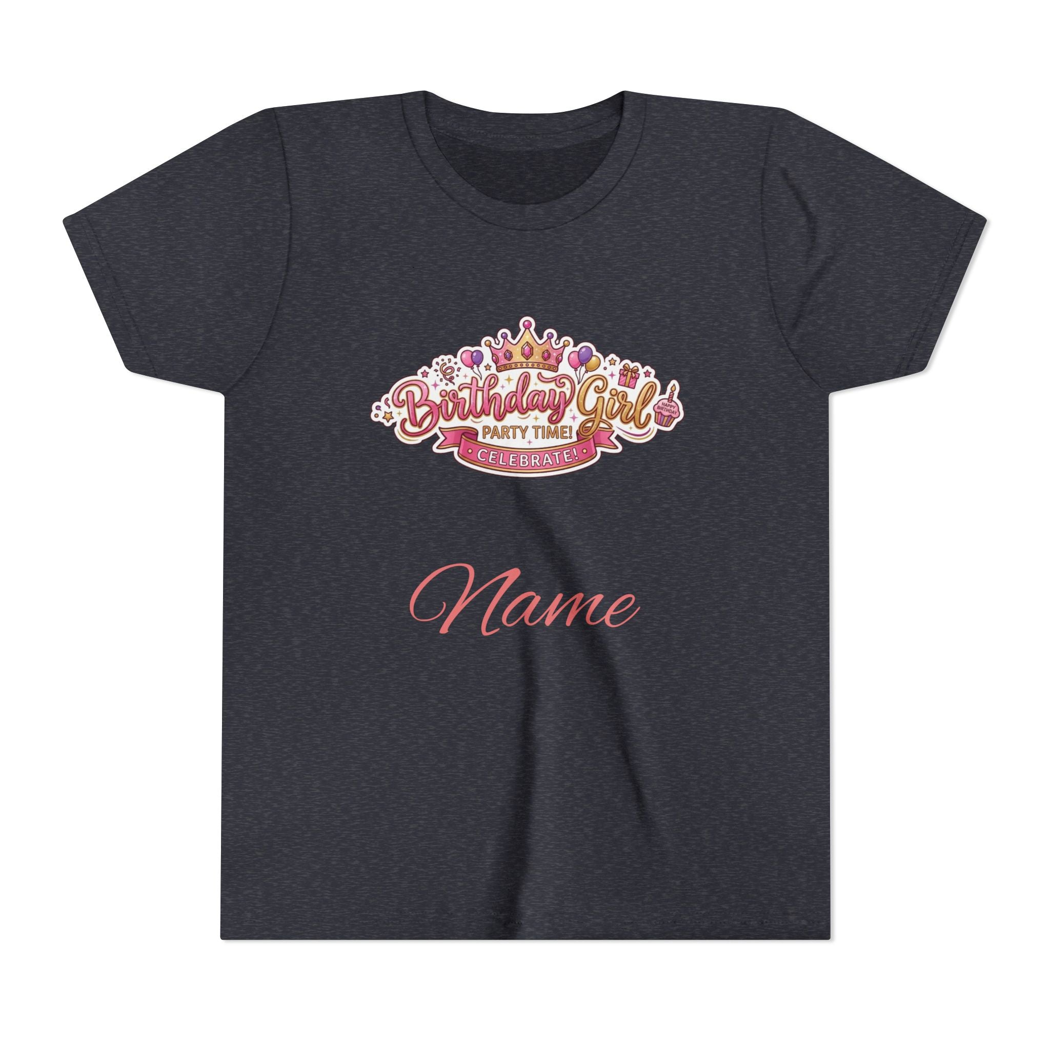 Personalized "Birthday Girl" Youth Tee