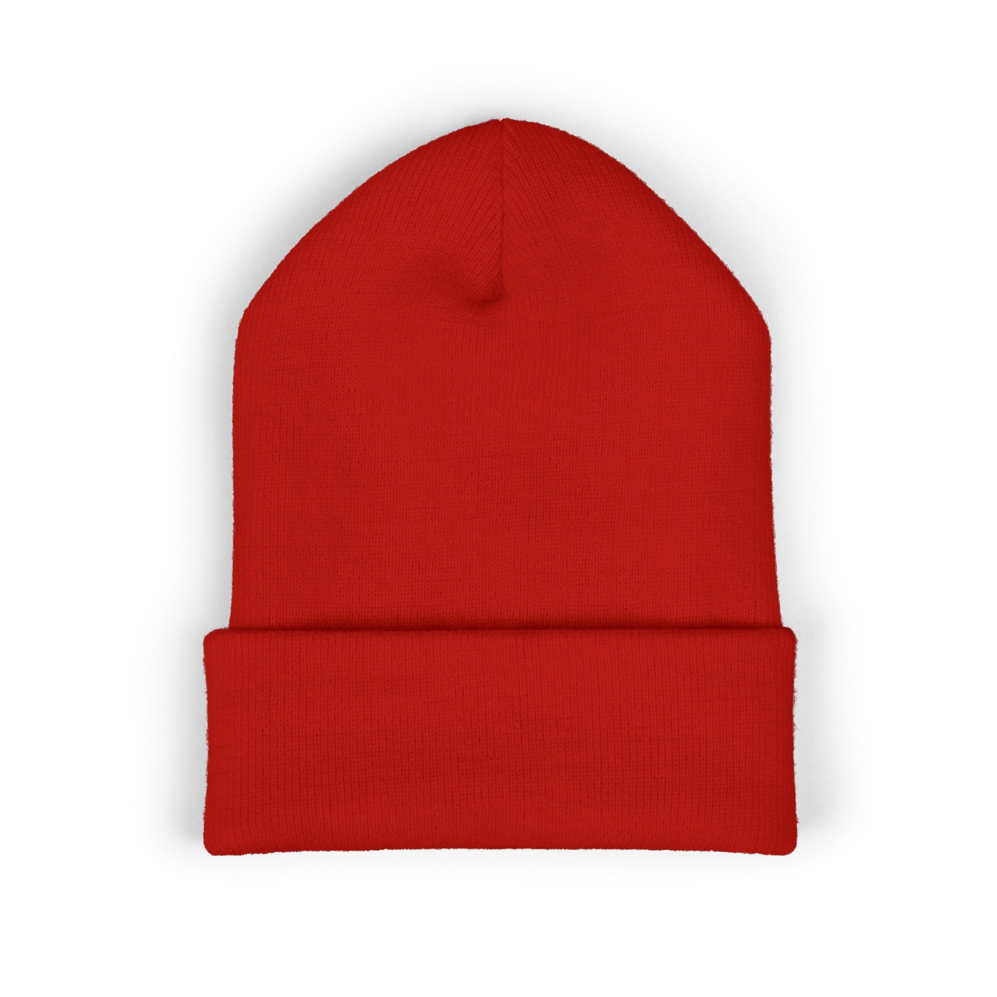 Personalizable Classic Cuffed Beanie — Embroidered Custom Knit Hat