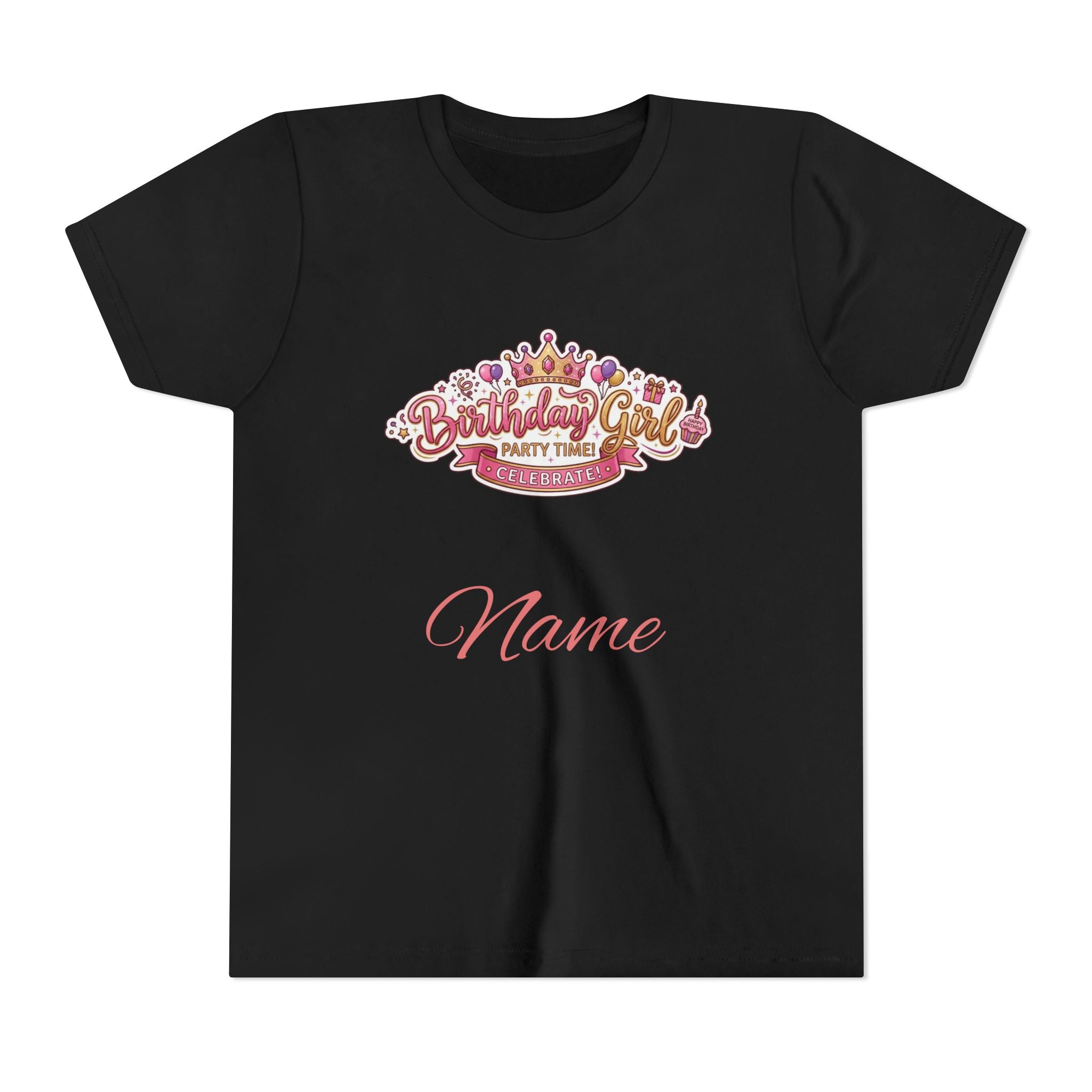 Personalized "Birthday Girl" Youth Tee