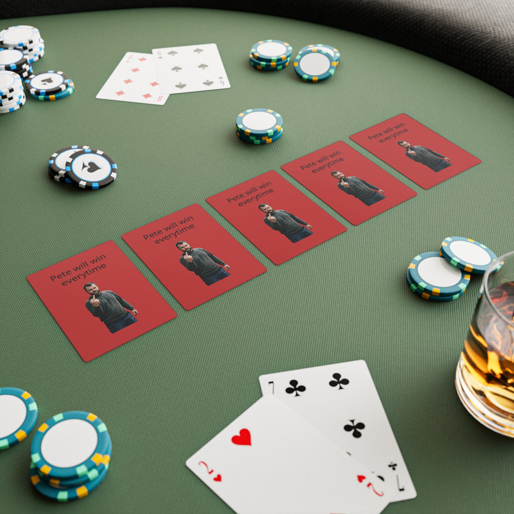 Personalizable Poker Cards — Customizable Playing Card Deck