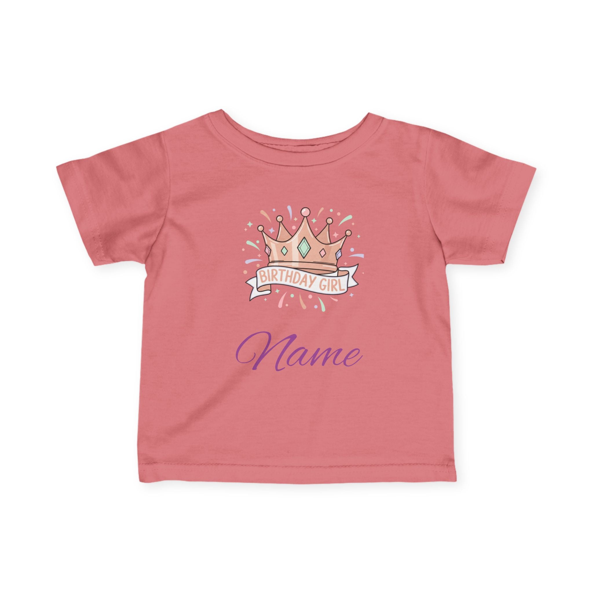 Birthday T-Shirt for Girls (1 and 2 Years)