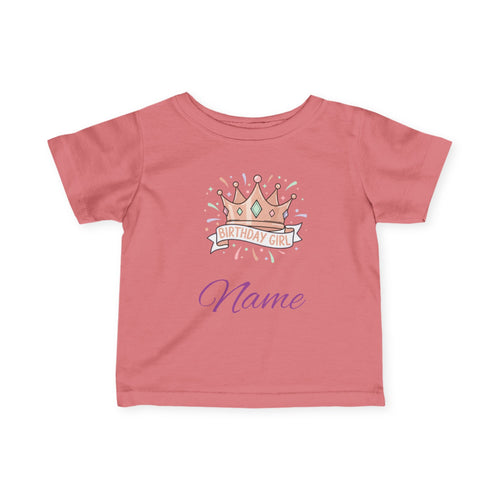 Birthday T-Shirt for Girls (1 and 2 Years)