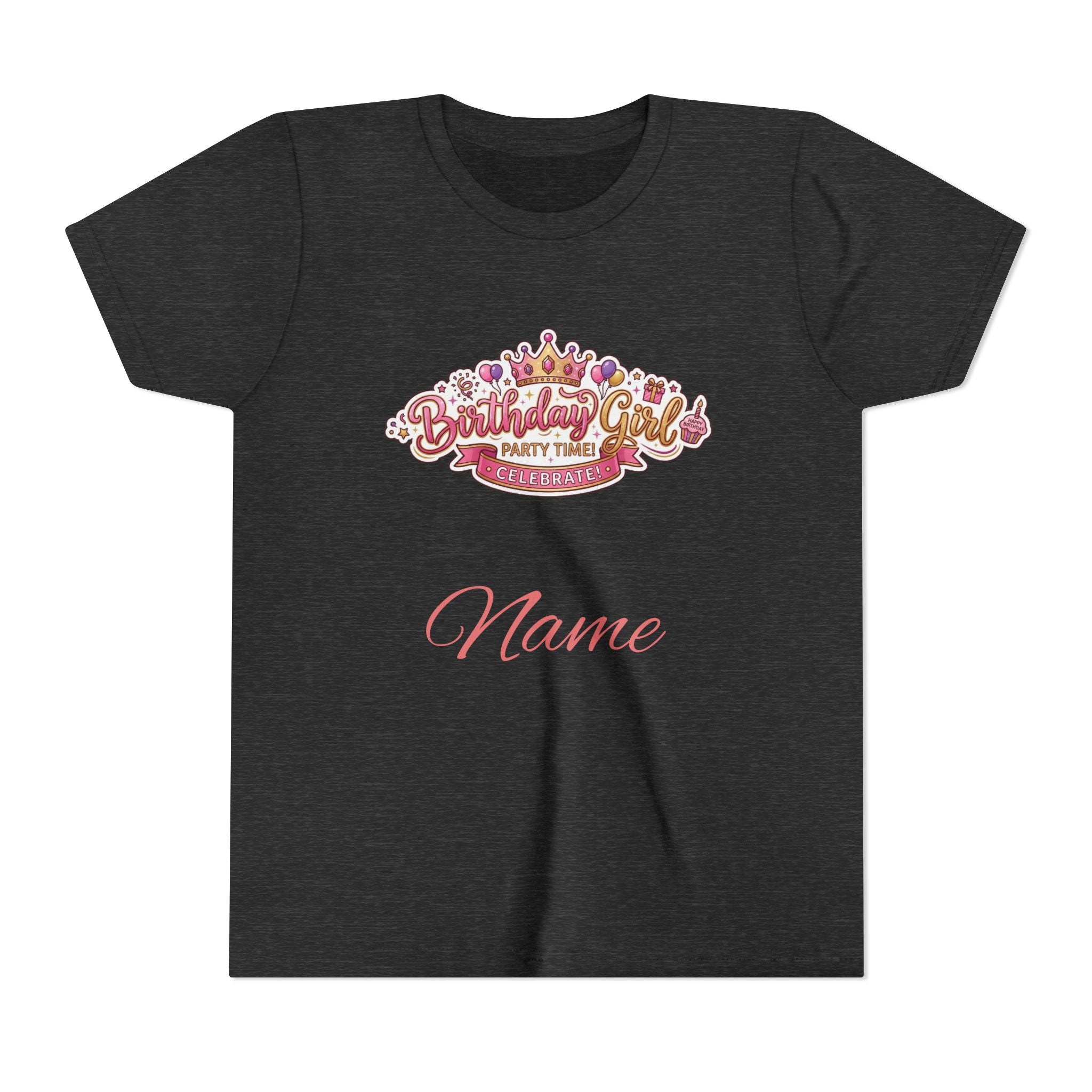 Personalized "Birthday Girl" Youth Tee