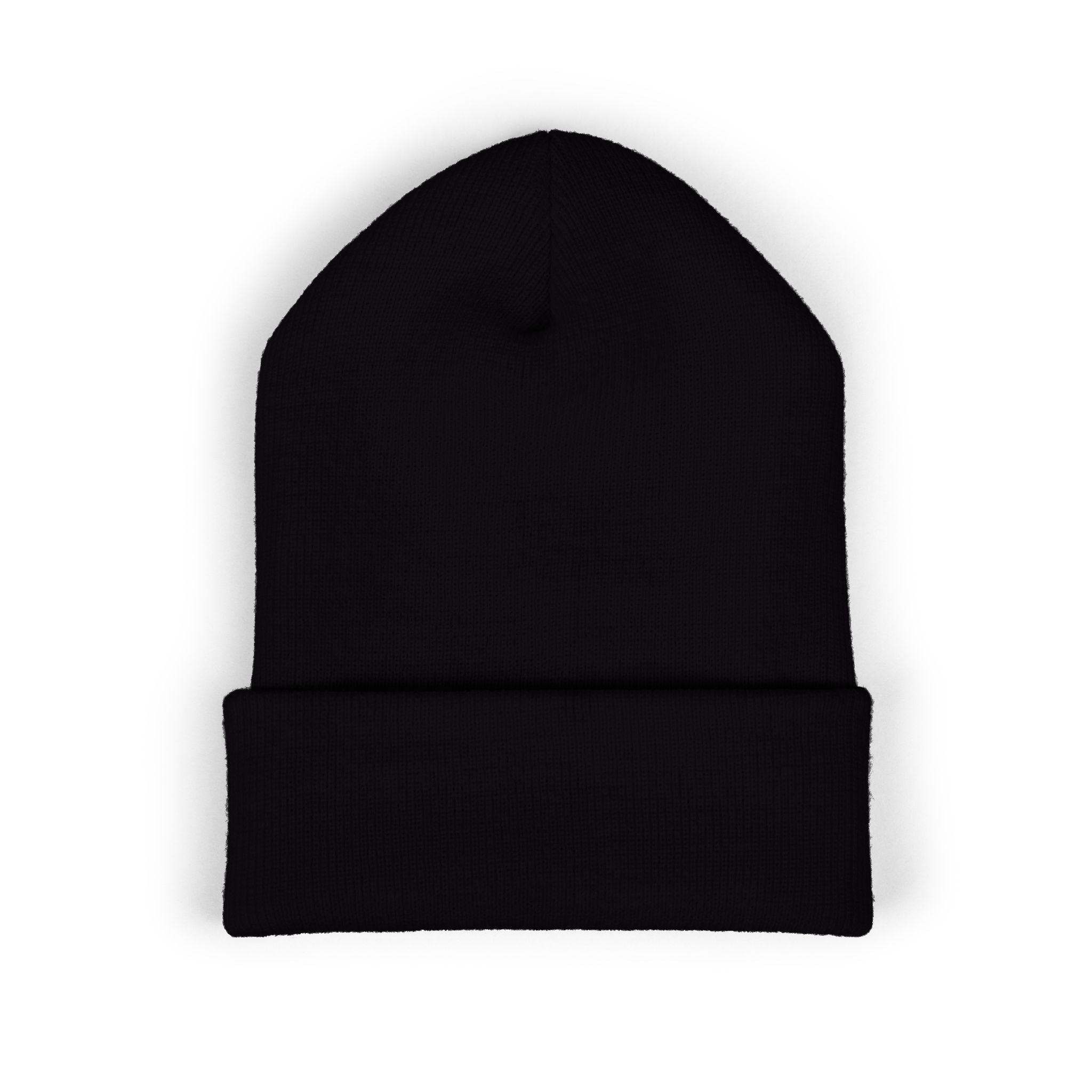 Personalizable Classic Cuffed Beanie — Embroidered Custom Knit Hat