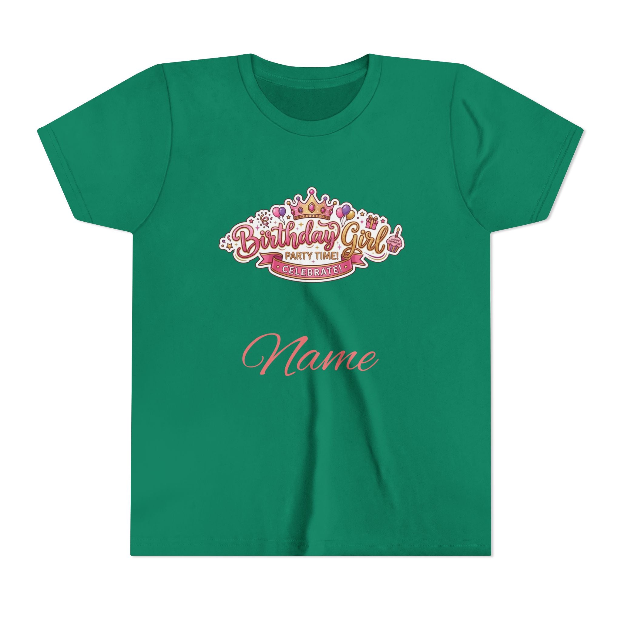 Personalized "Birthday Girl" Youth Tee