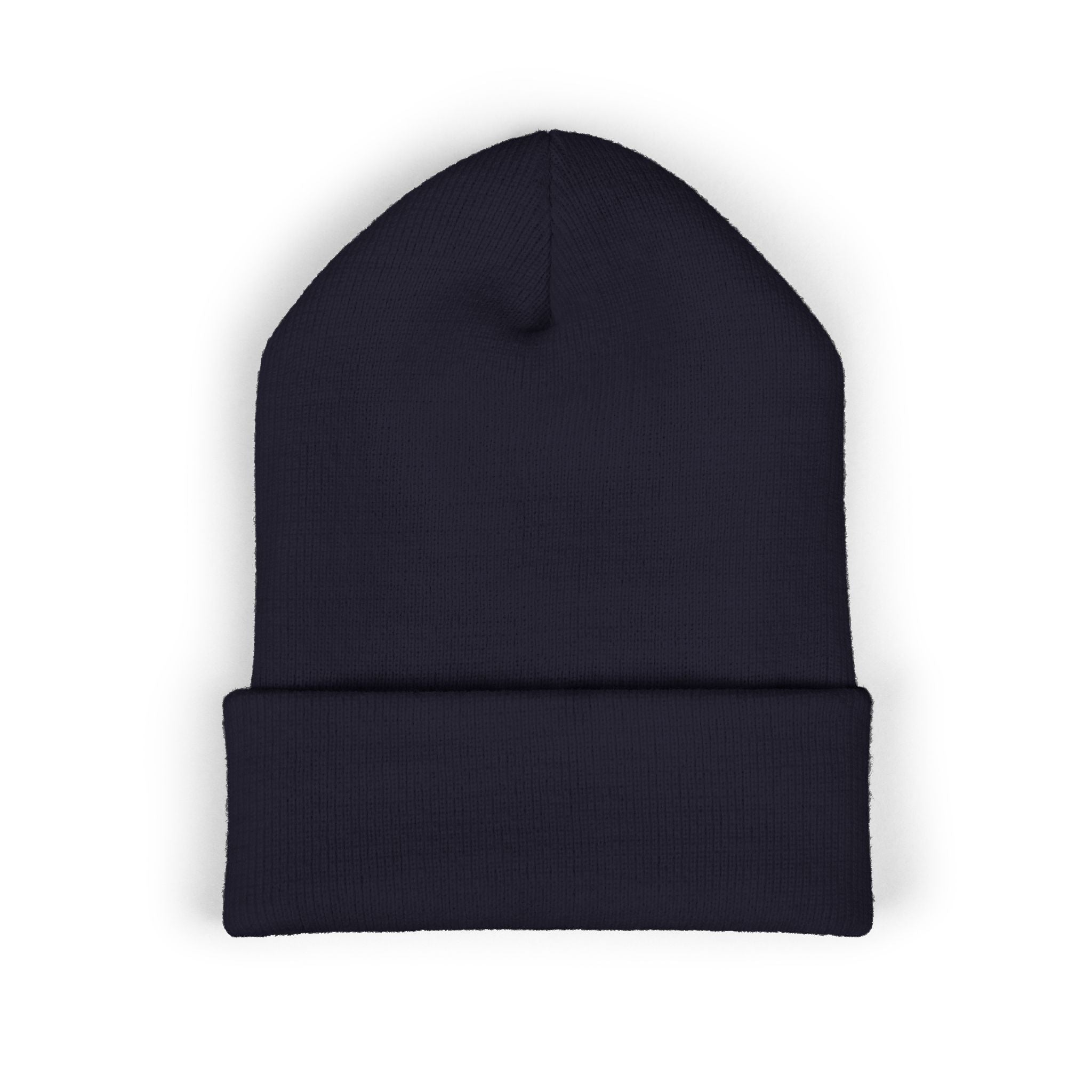 Personalizable Classic Cuffed Beanie — Embroidered Custom Knit Hat