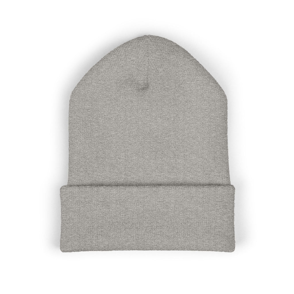 Personalizable Classic Cuffed Beanie — Embroidered Custom Knit Hat