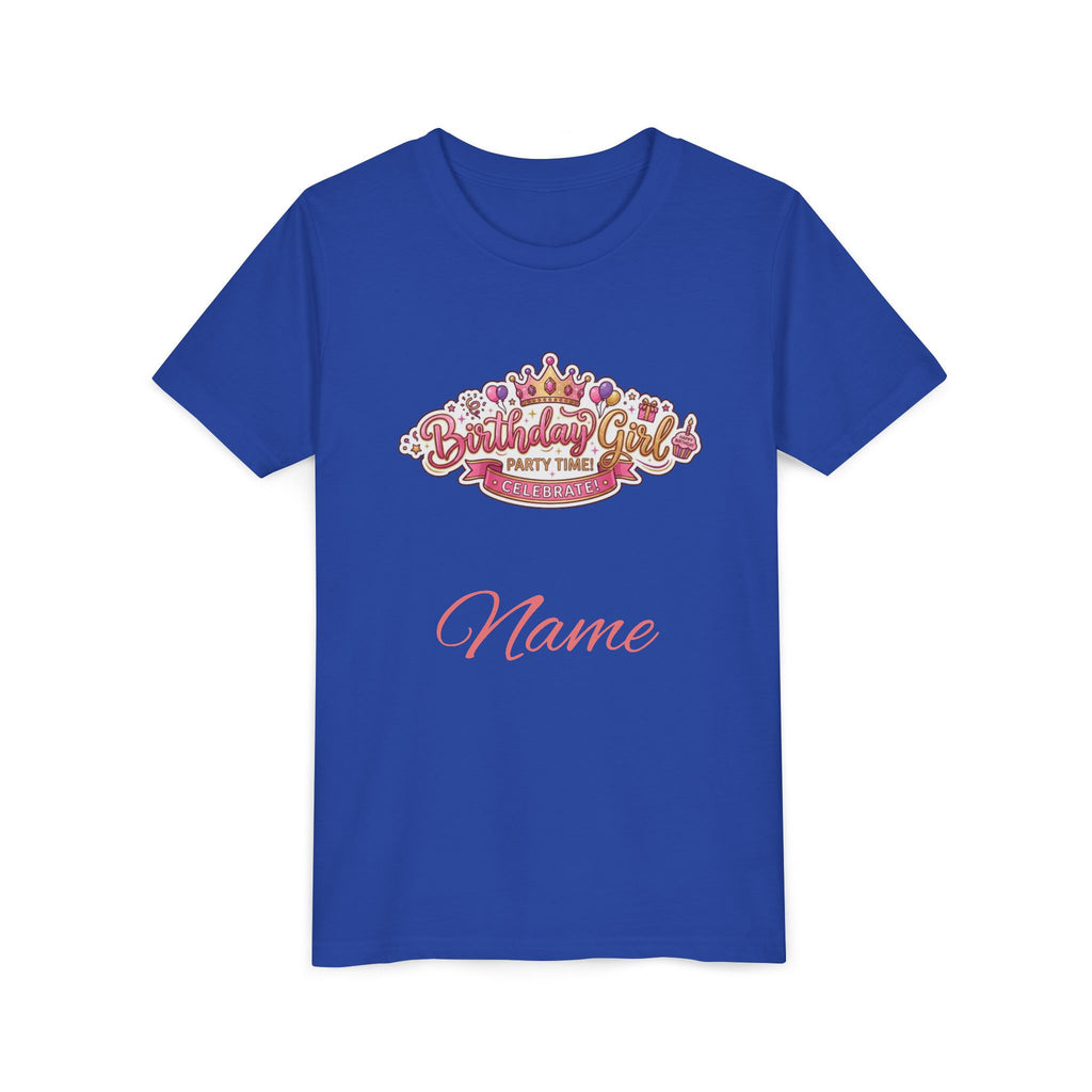 Personalized "Birthday Girl" Youth Tee