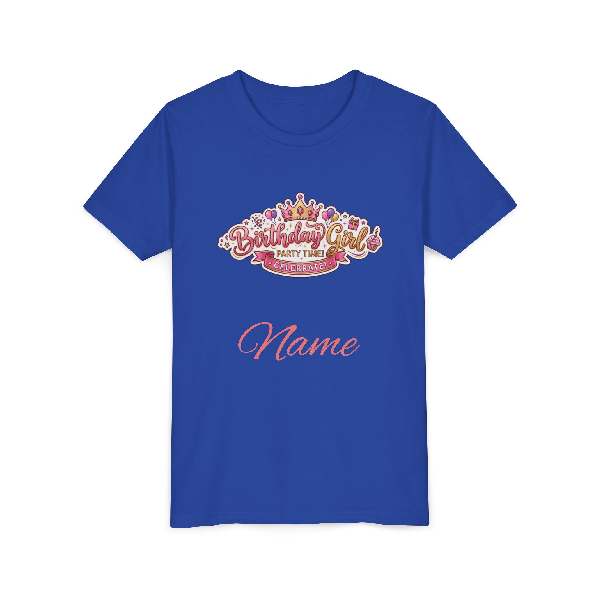 Personalized "Birthday Girl" Youth Tee