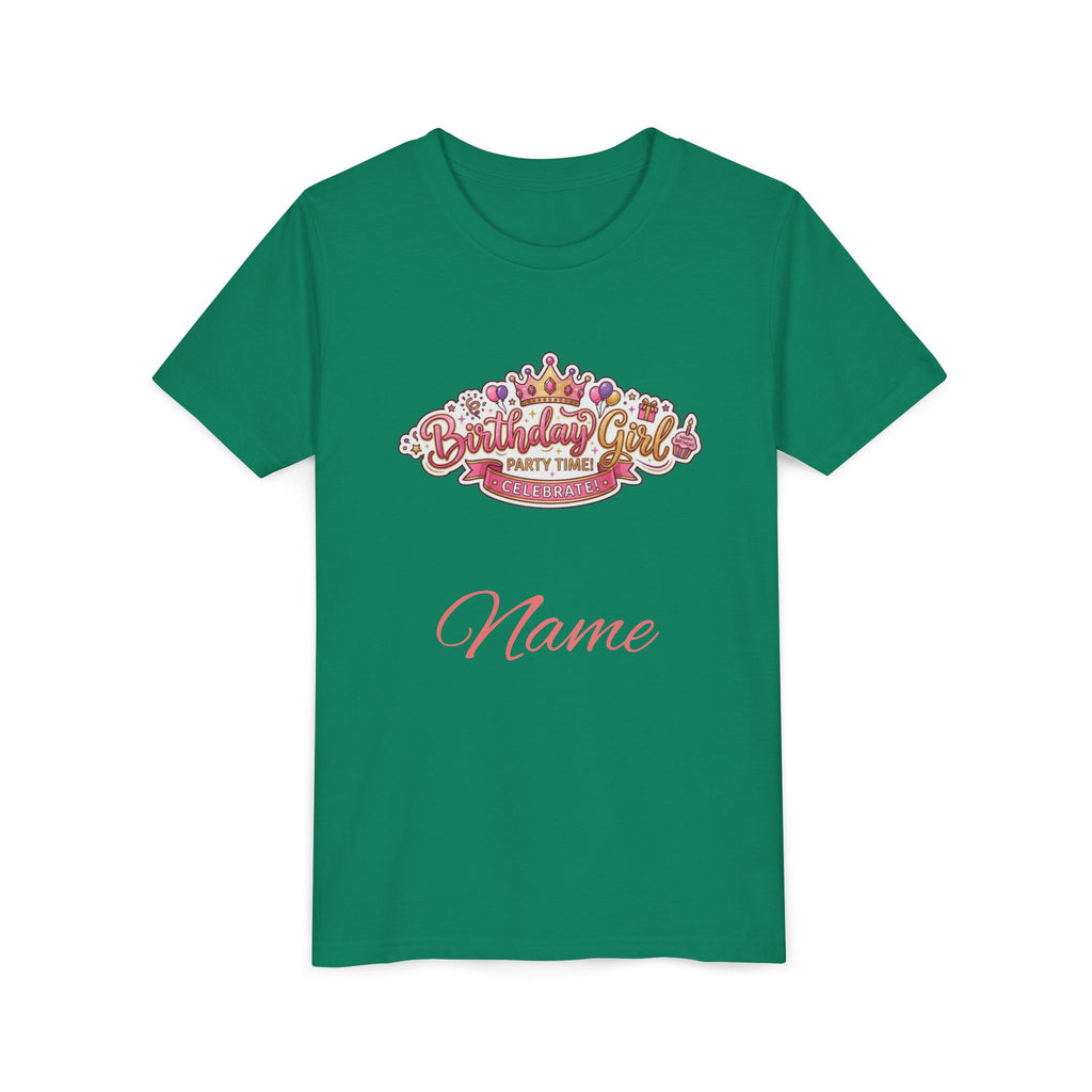 Personalized "Birthday Girl" Youth Tee