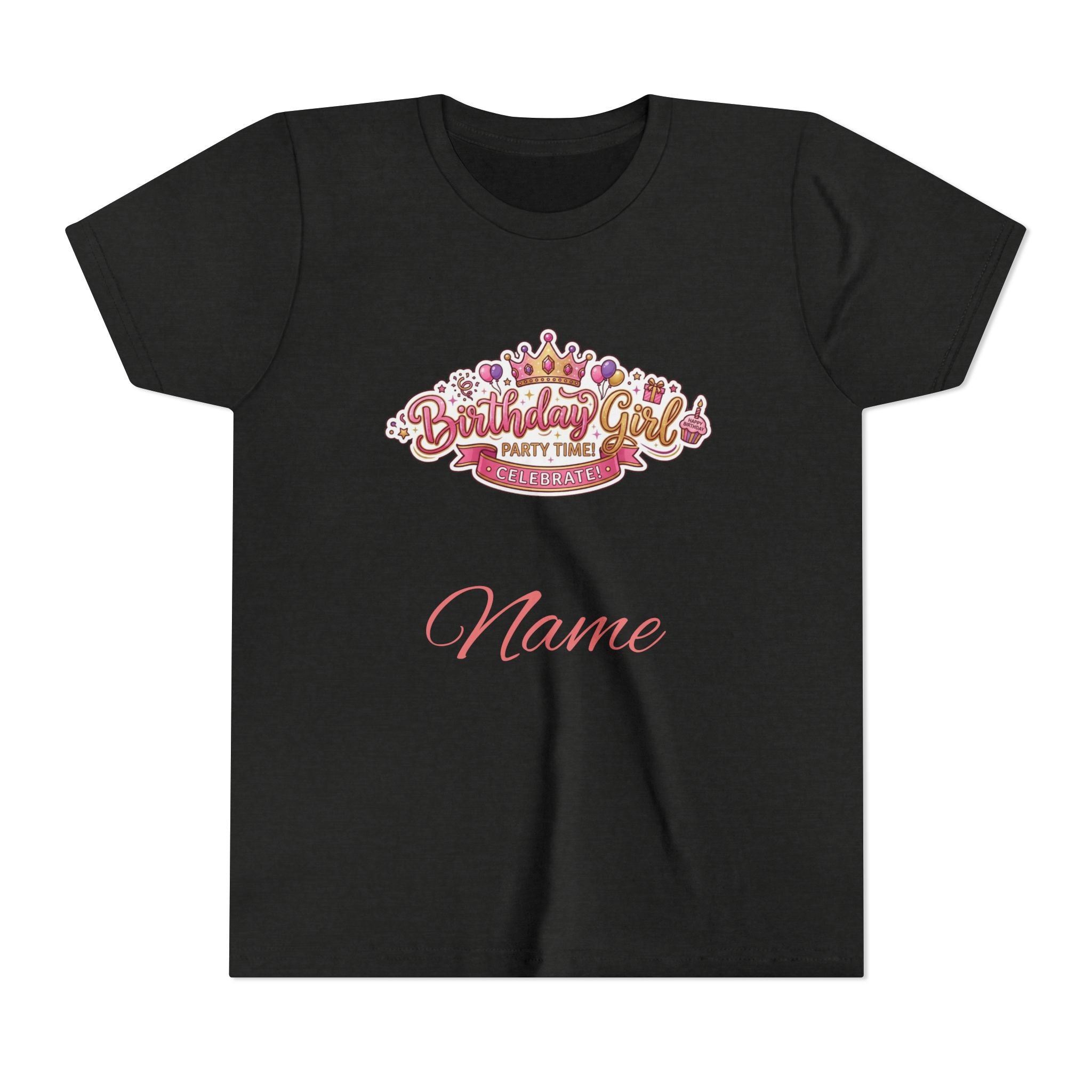 Personalized "Birthday Girl" Youth Tee