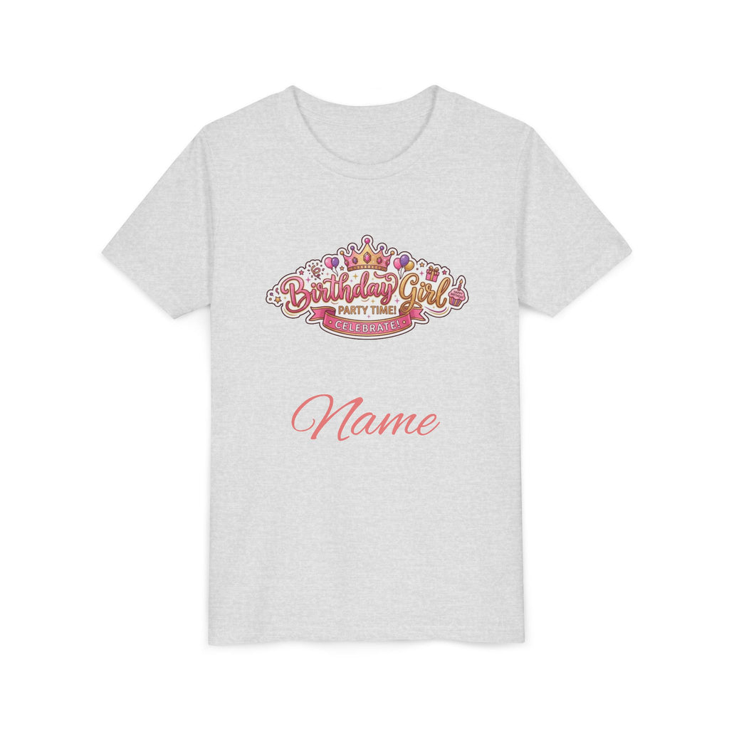 Personalized "Birthday Girl" Youth Tee