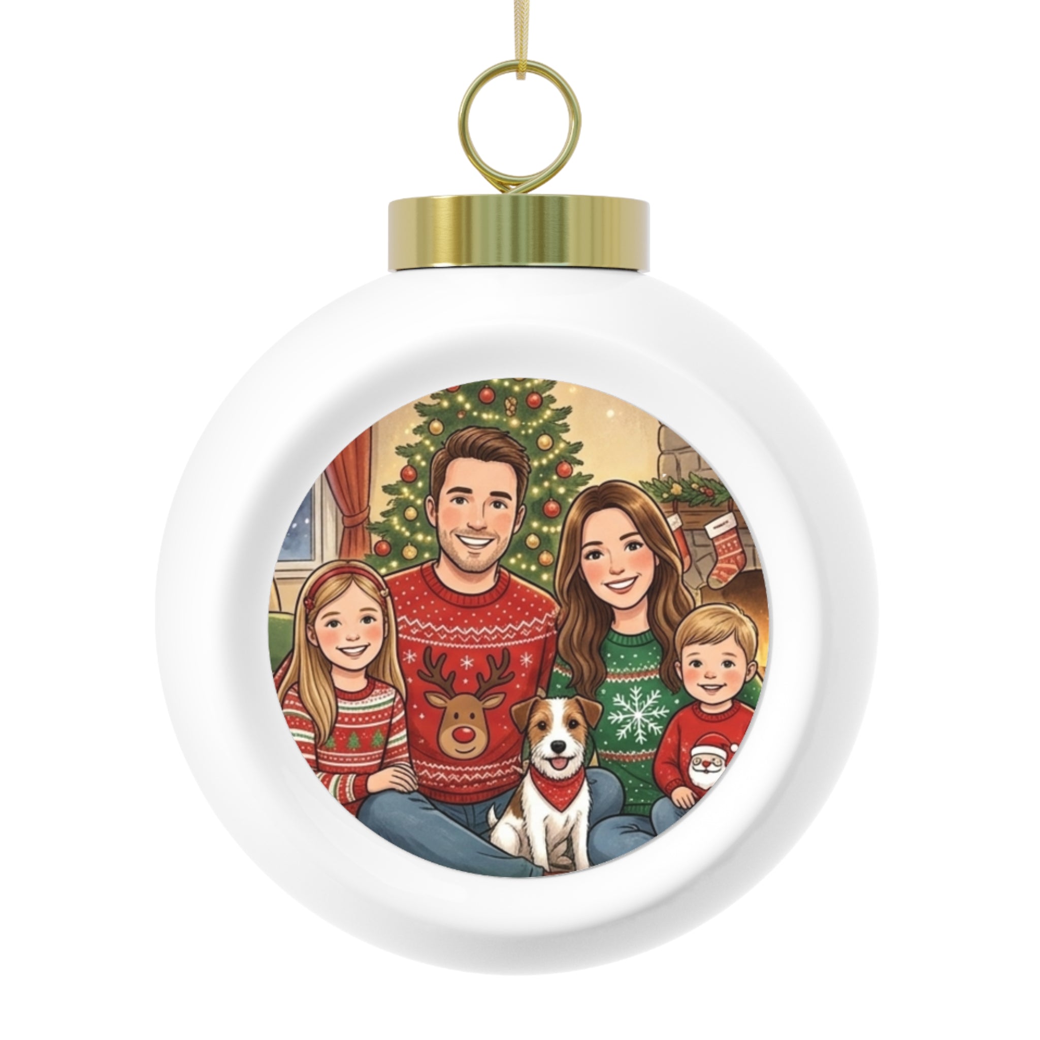 Personalizable Christmas bauble