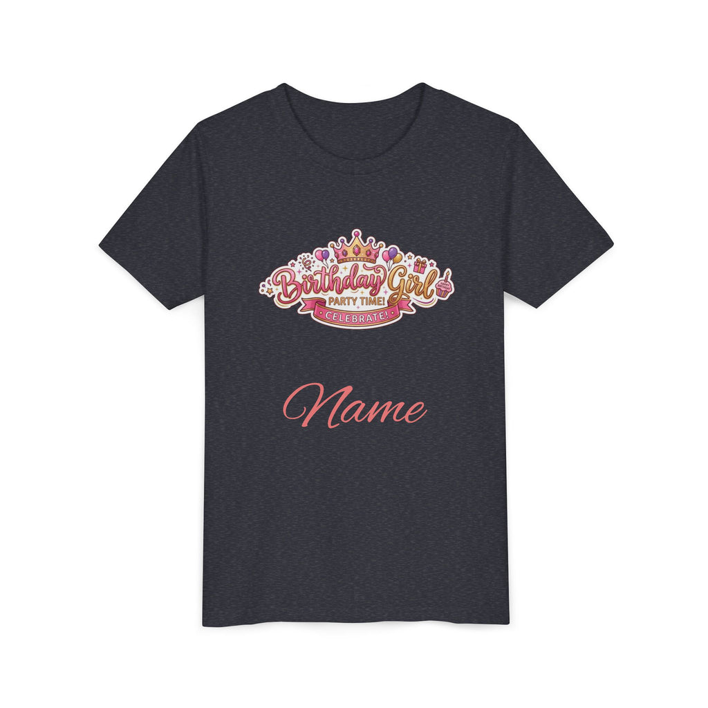 Personalized "Birthday Girl" Youth Tee