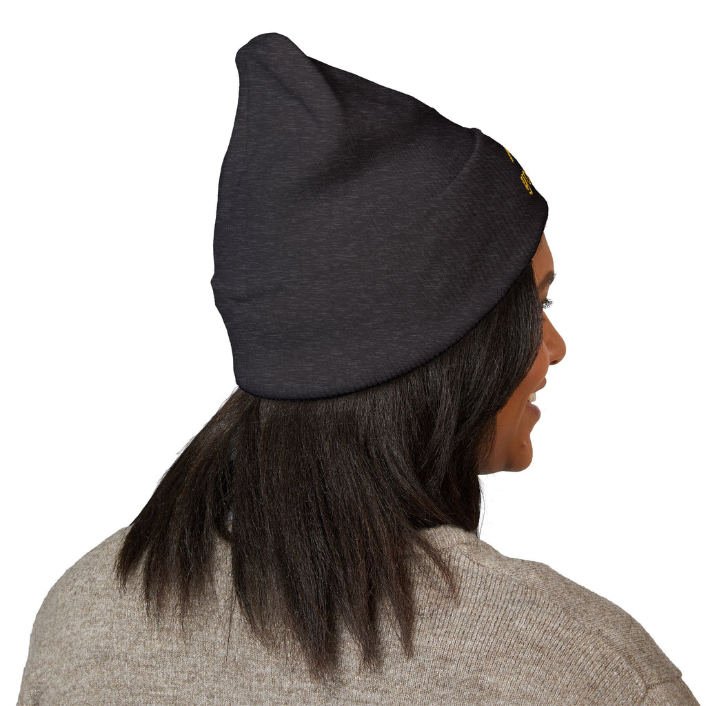 Personalizable Classic Cuffed Beanie — Embroidered Custom Knit Hat