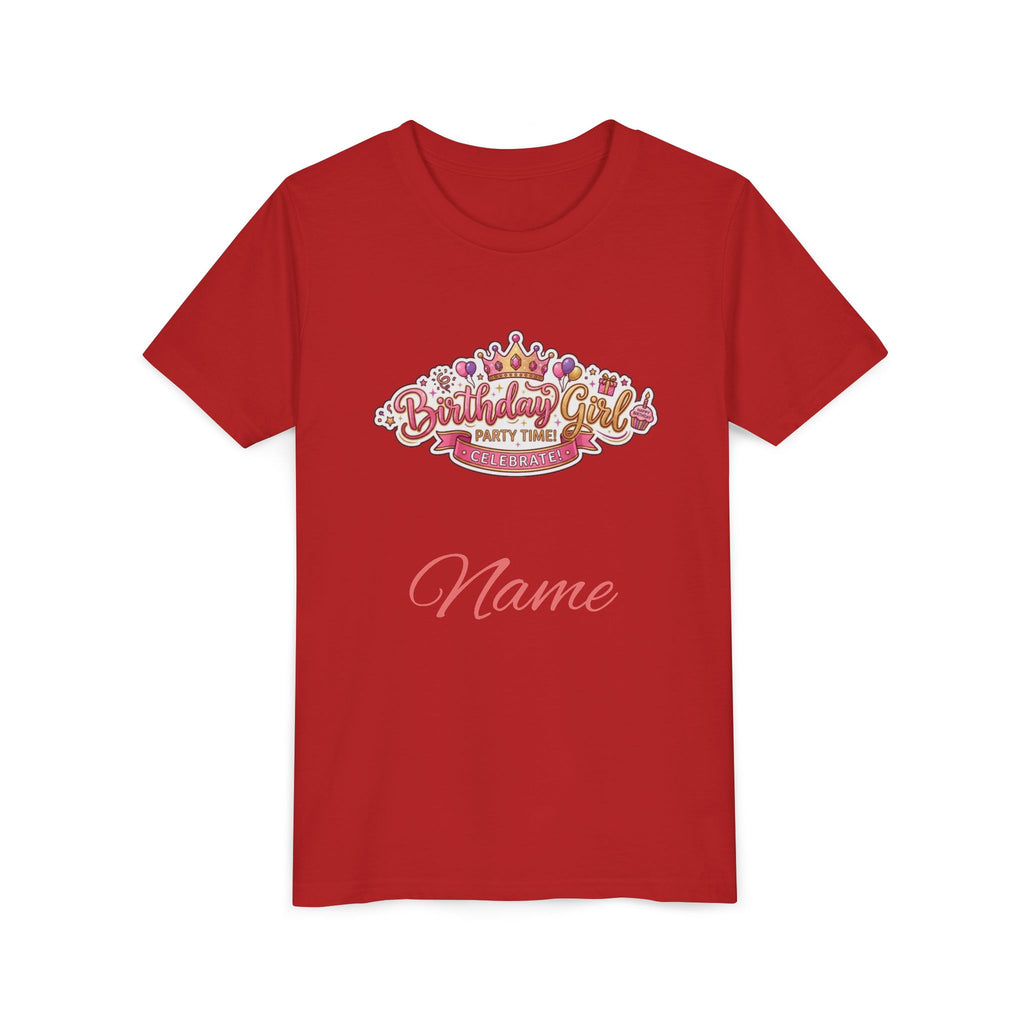 Personalized "Birthday Girl" Youth Tee