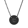 Circle Necklace (Engraving)
