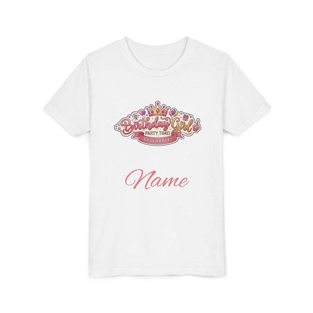 Personalized "Birthday Girl" Youth Tee