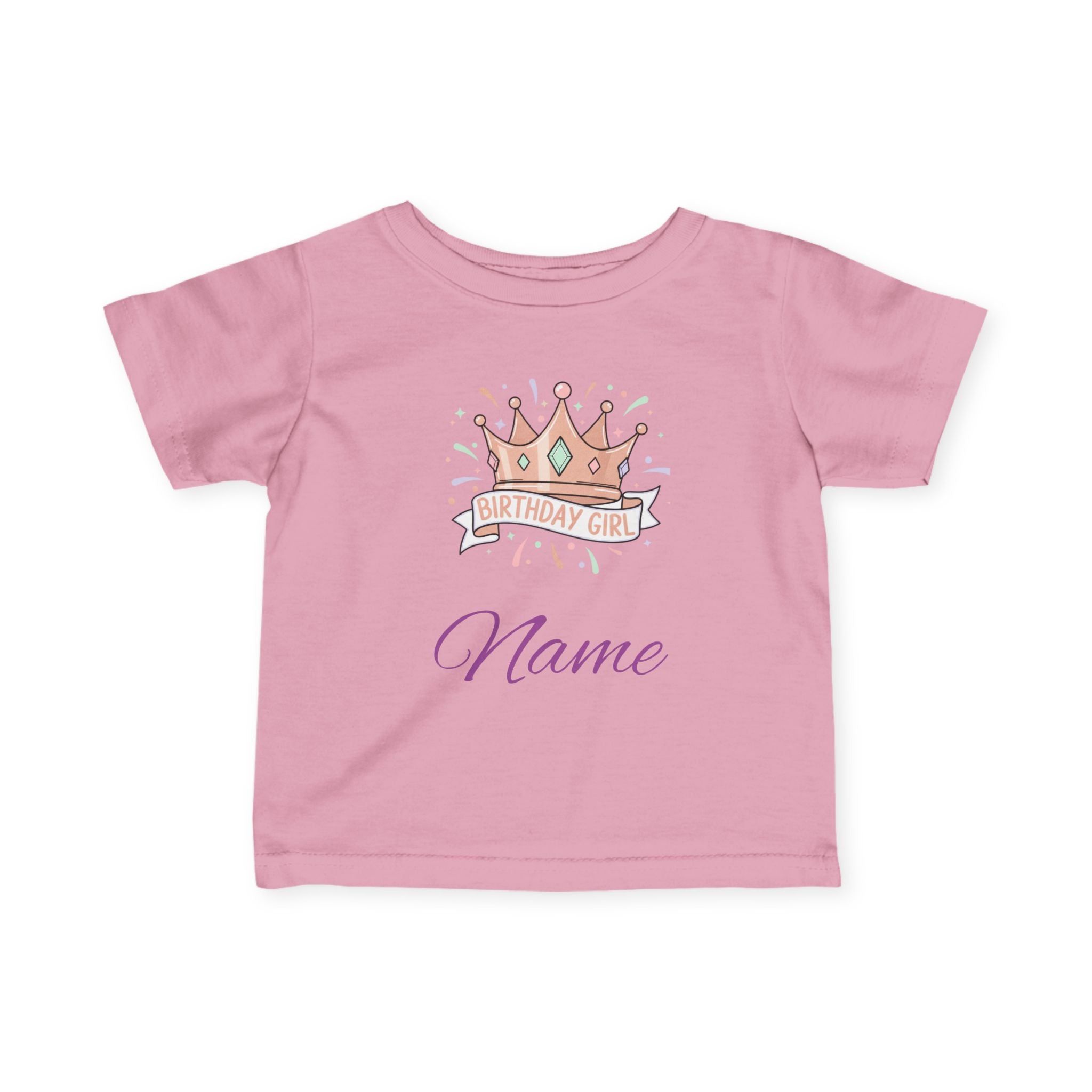 Birthday T-Shirt for Girls (1 and 2 Years)