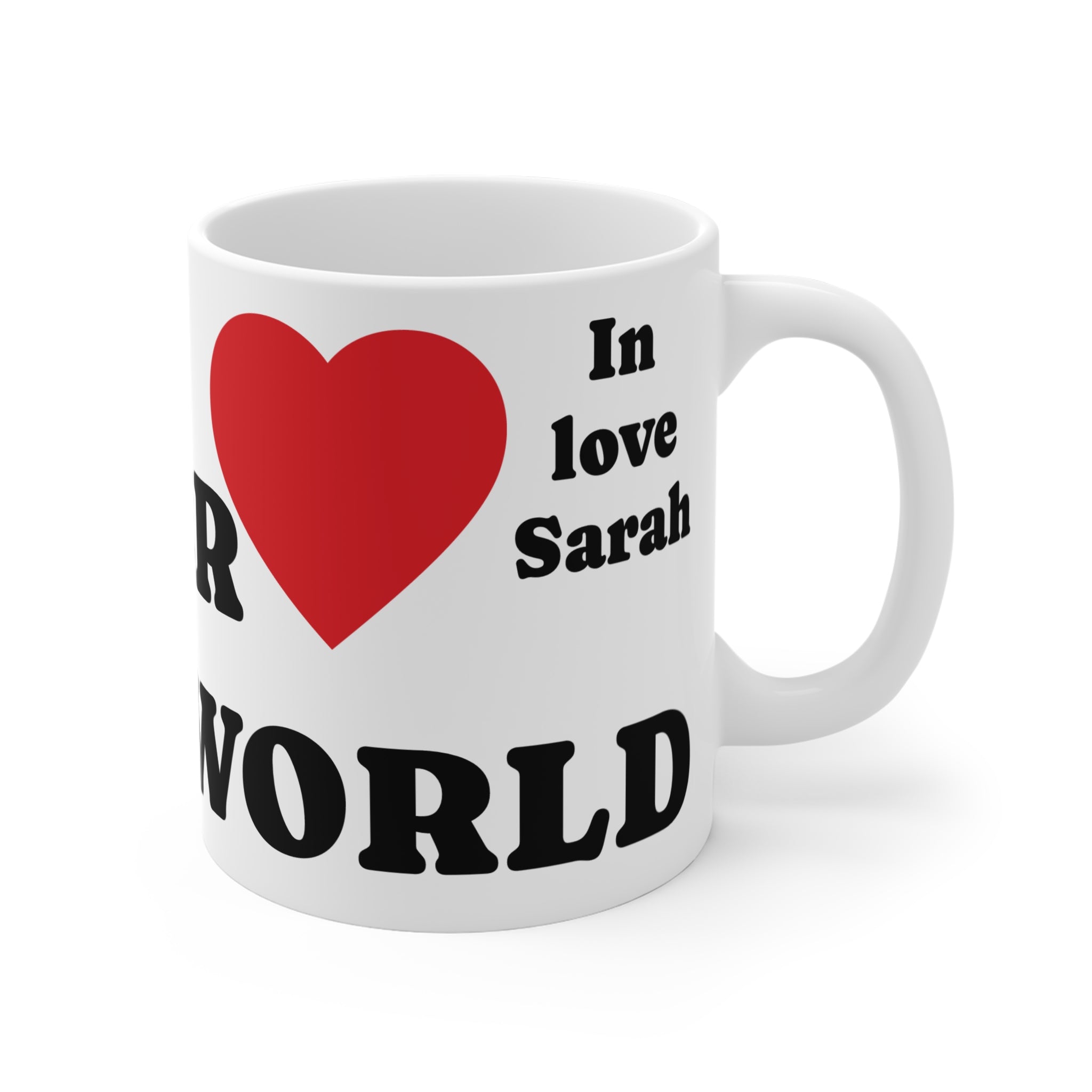 Personalized “Best Brother in the World” – Tea & Coffee 11oz Mug