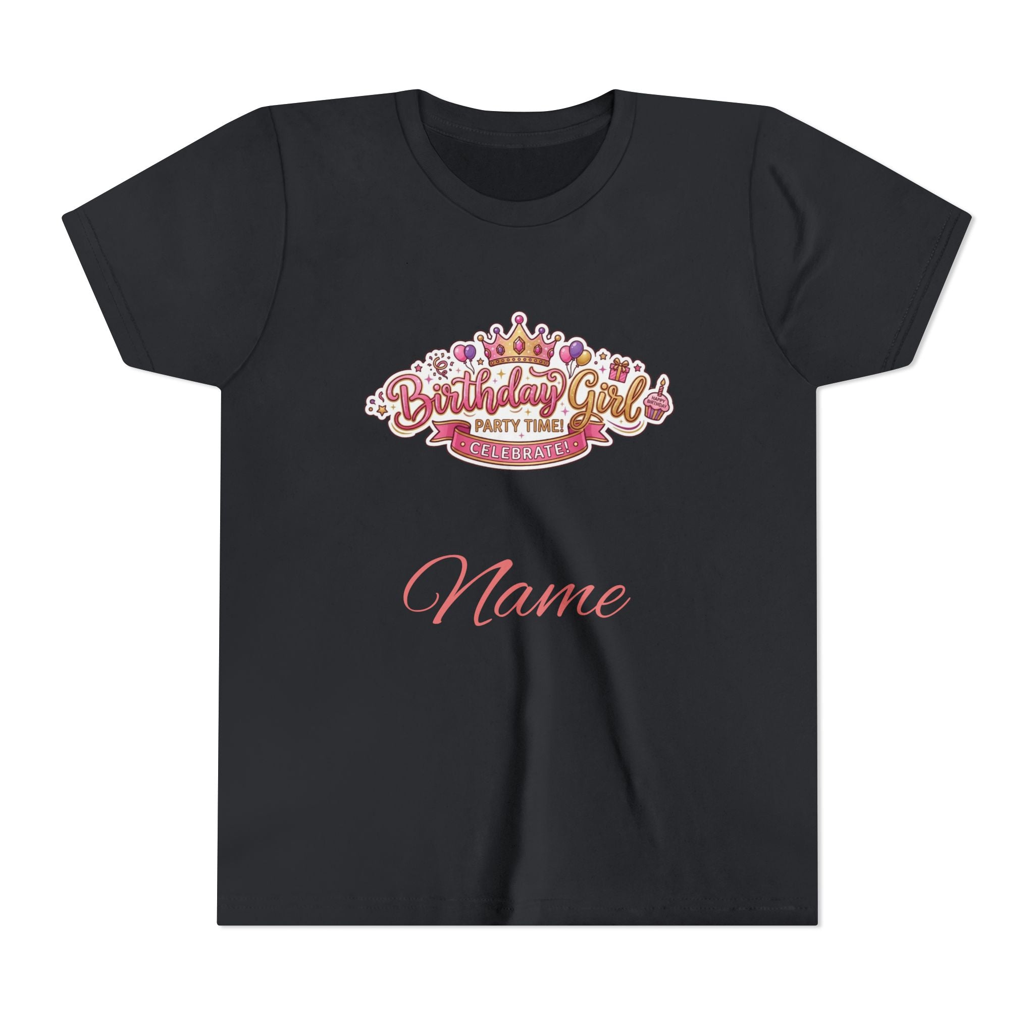 Personalized "Birthday Girl" Youth Tee