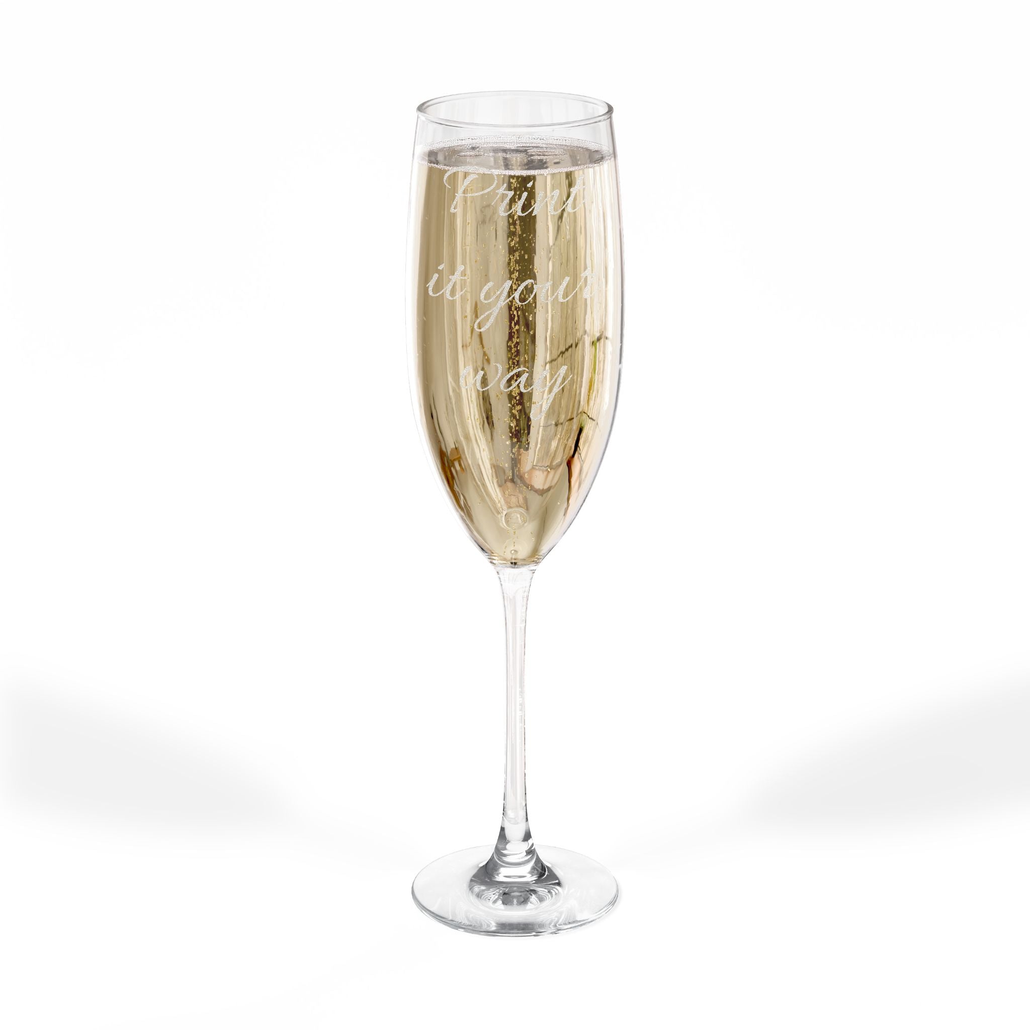 Champagne Glass, 8oz (Engraving)