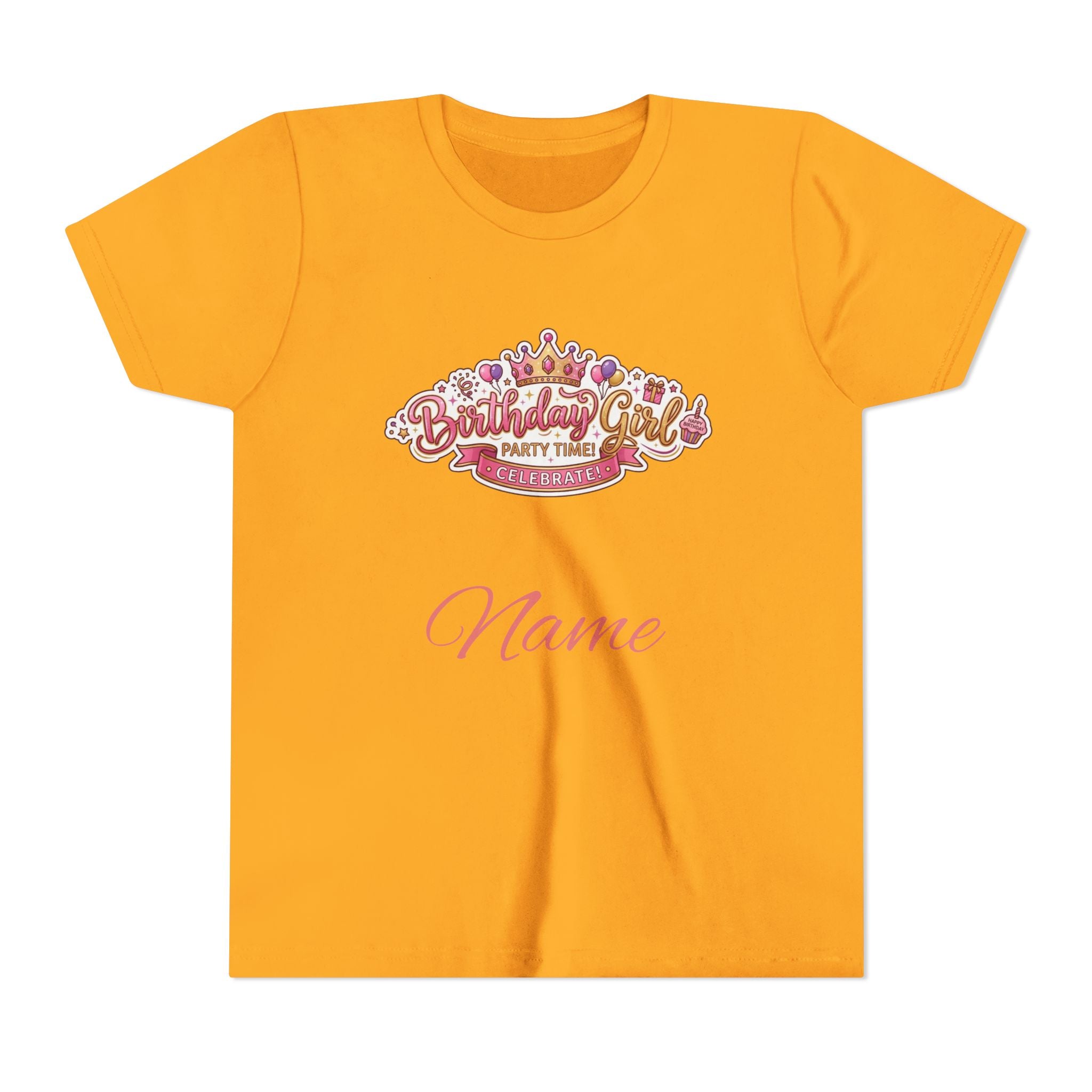 Personalized "Birthday Girl" Youth Tee