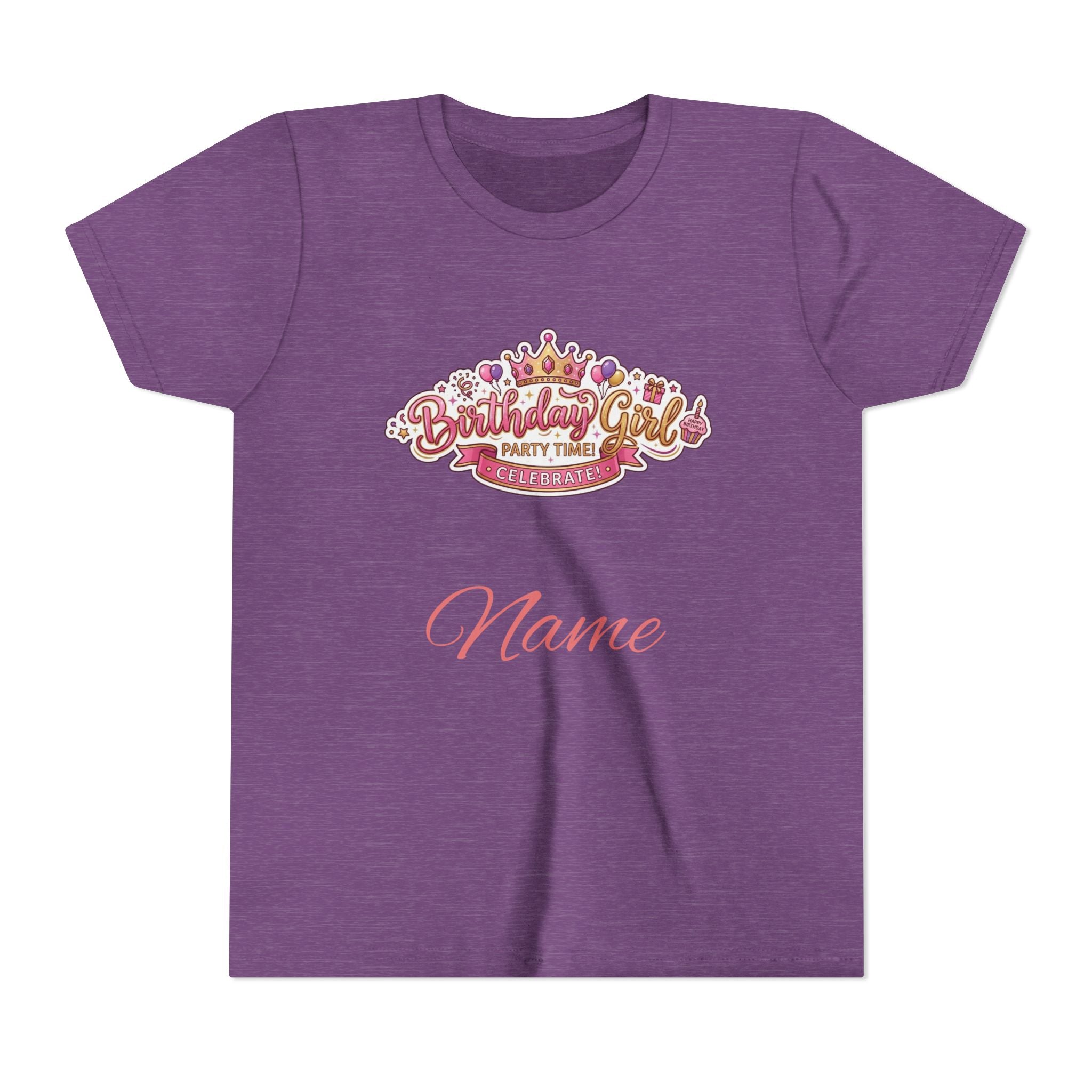 Personalized "Birthday Girl" Youth Tee