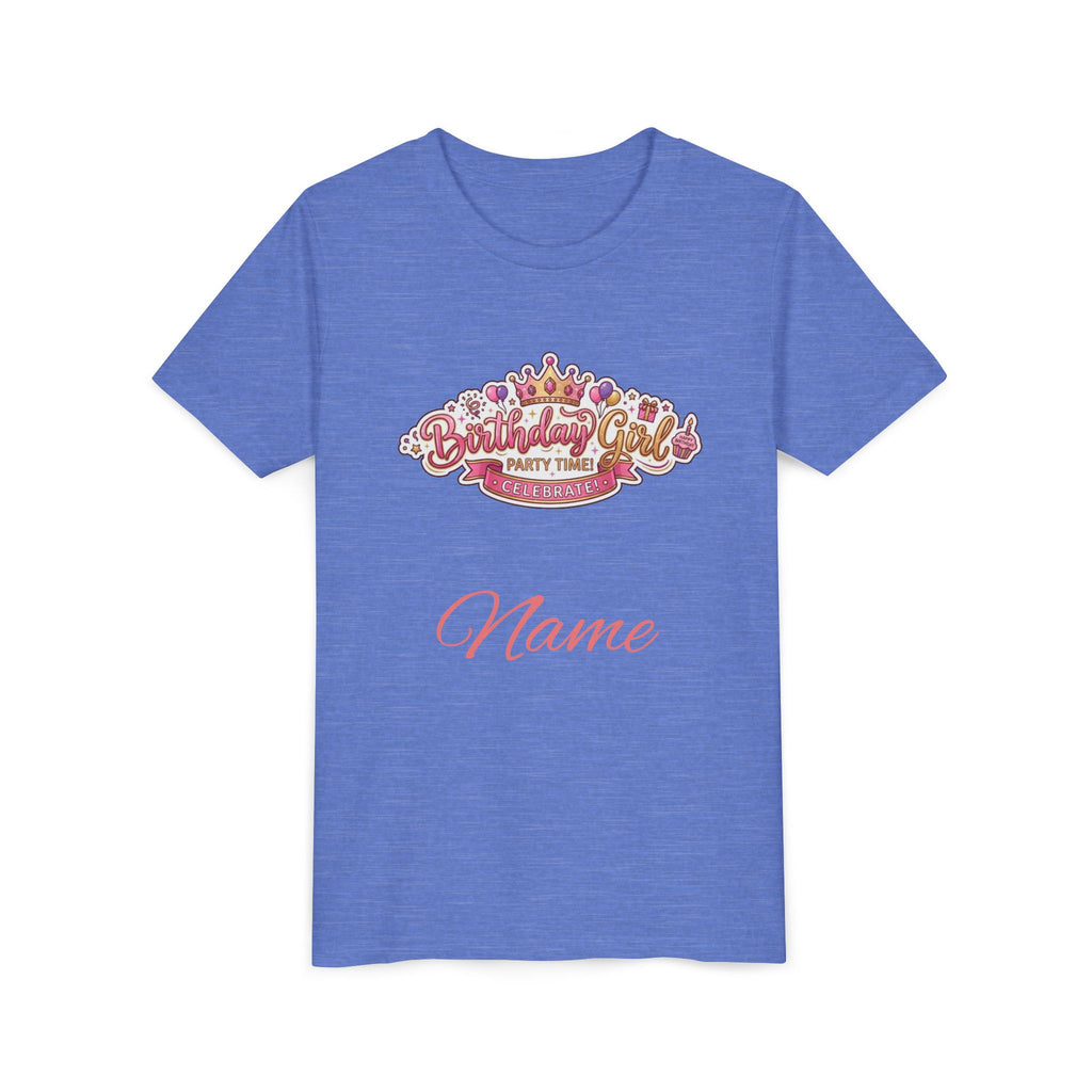 Personalized "Birthday Girl" Youth Tee