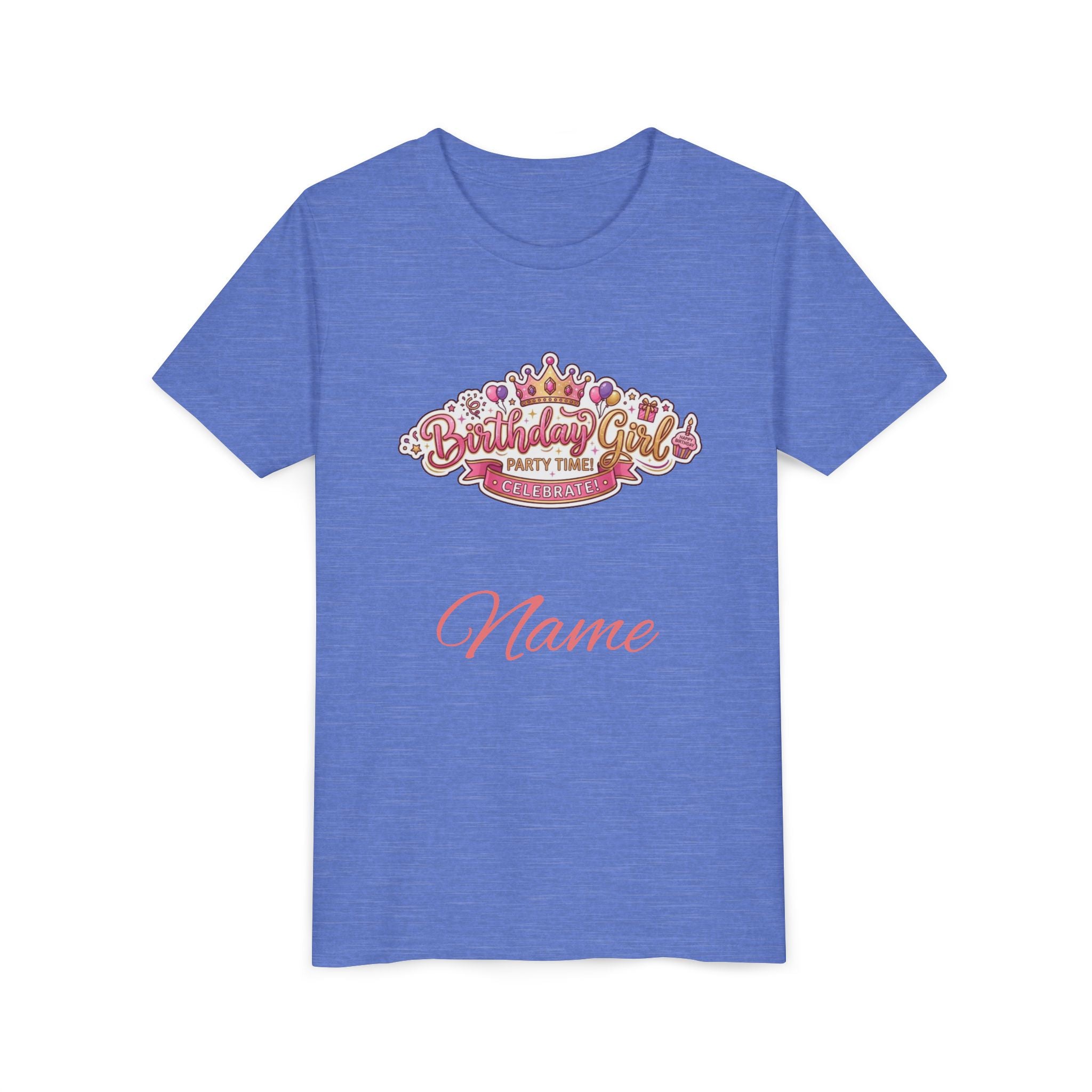 Personalized "Birthday Girl" Youth Tee