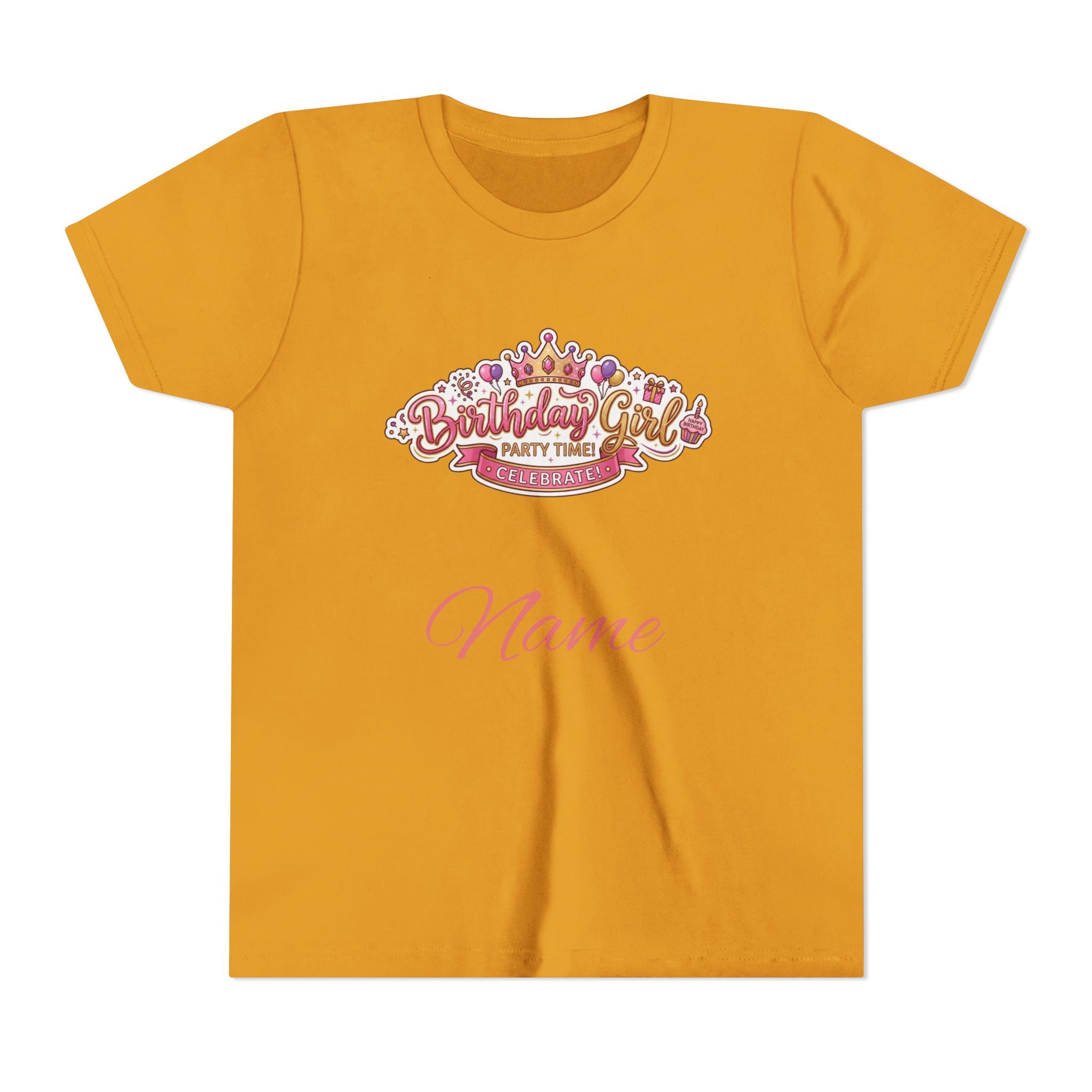 Personalized "Birthday Girl" Youth Tee