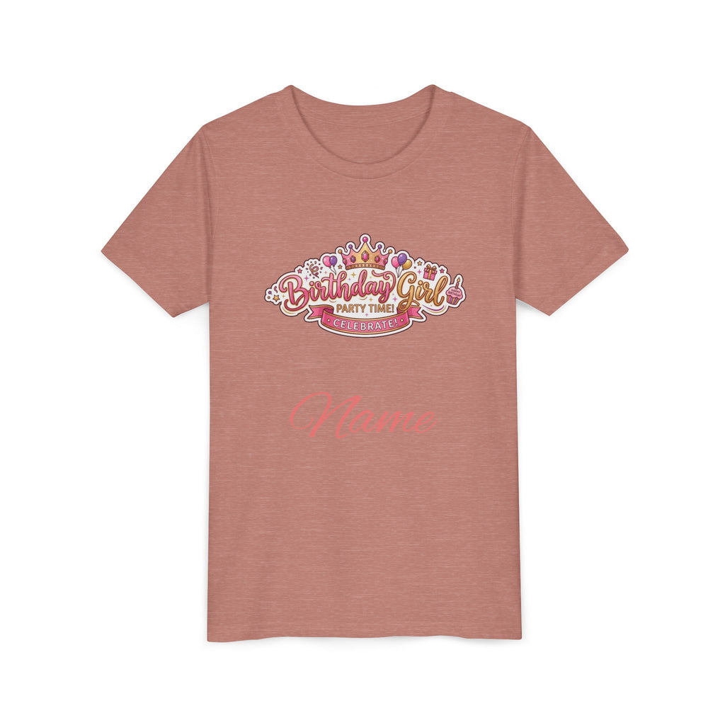 Personalized "Birthday Girl" Youth Tee