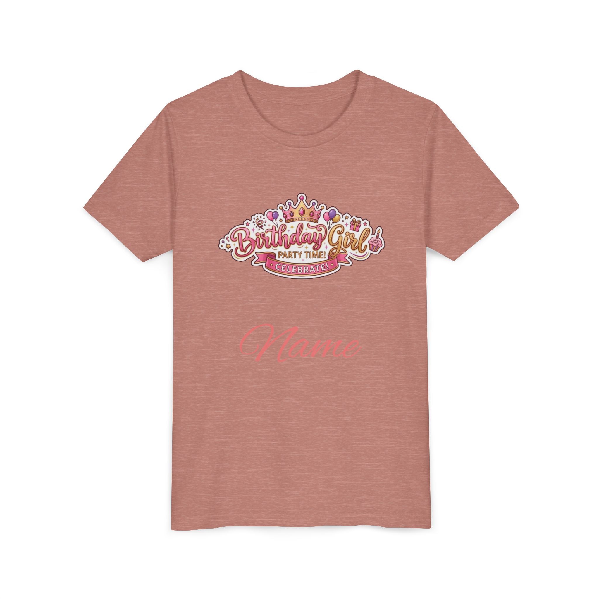 Personalized "Birthday Girl" Youth Tee