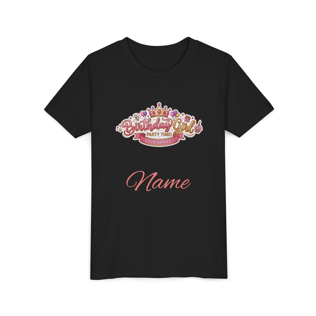 Personalized "Birthday Girl" Youth Tee