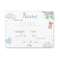 Personalized baby poster