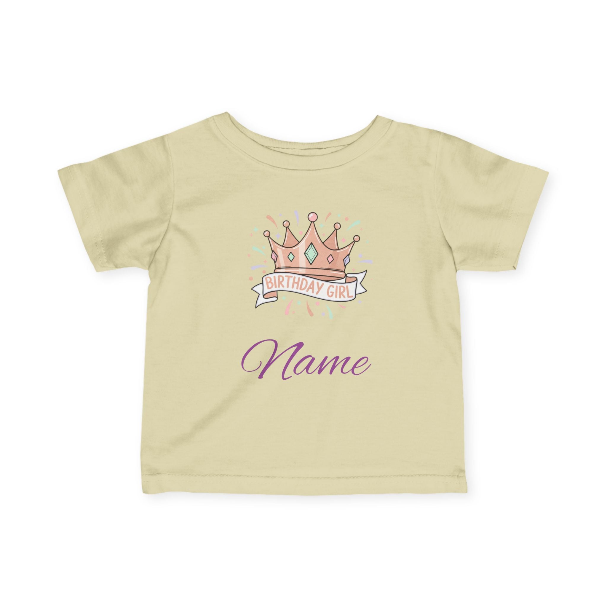 Birthday T-Shirt for Girls (1 and 2 Years)